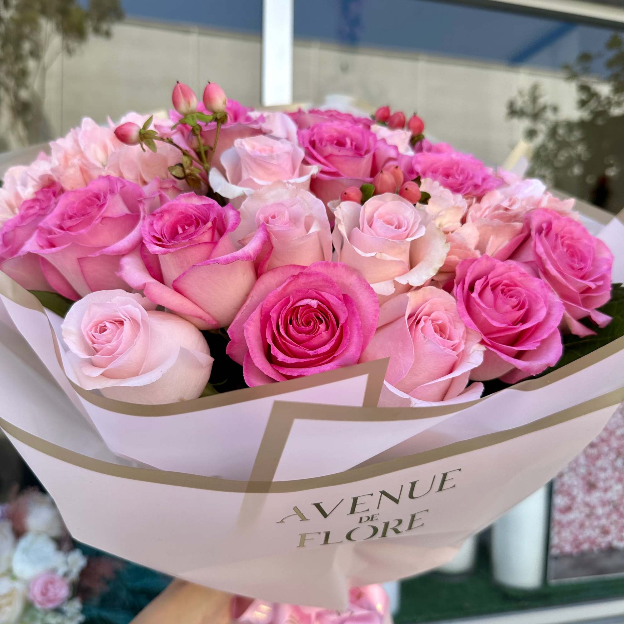 A bouquet that embodies the essence of romance and elegance, with each