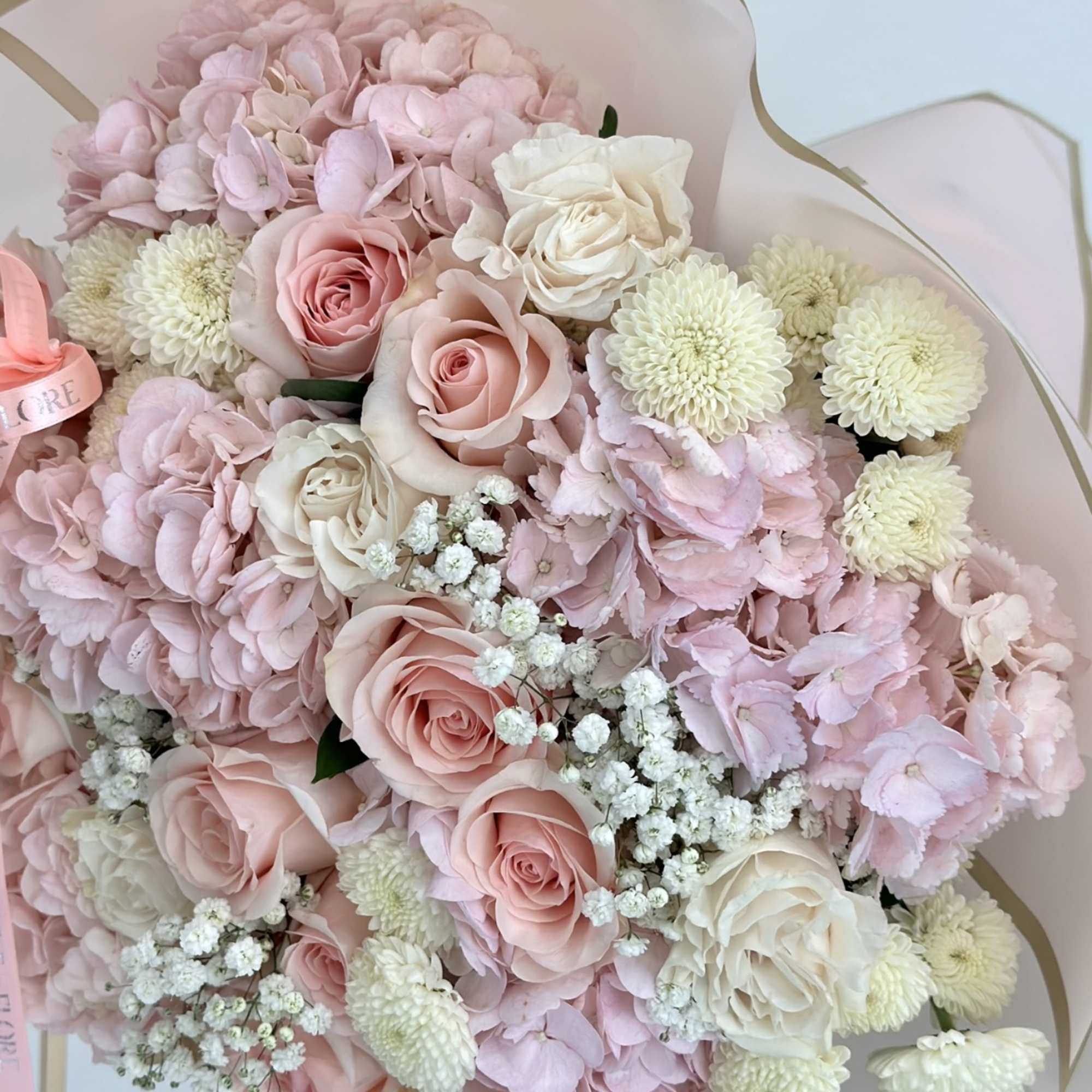 Hey there, meet our Girly Glam Bouquet! A mix of pink and
