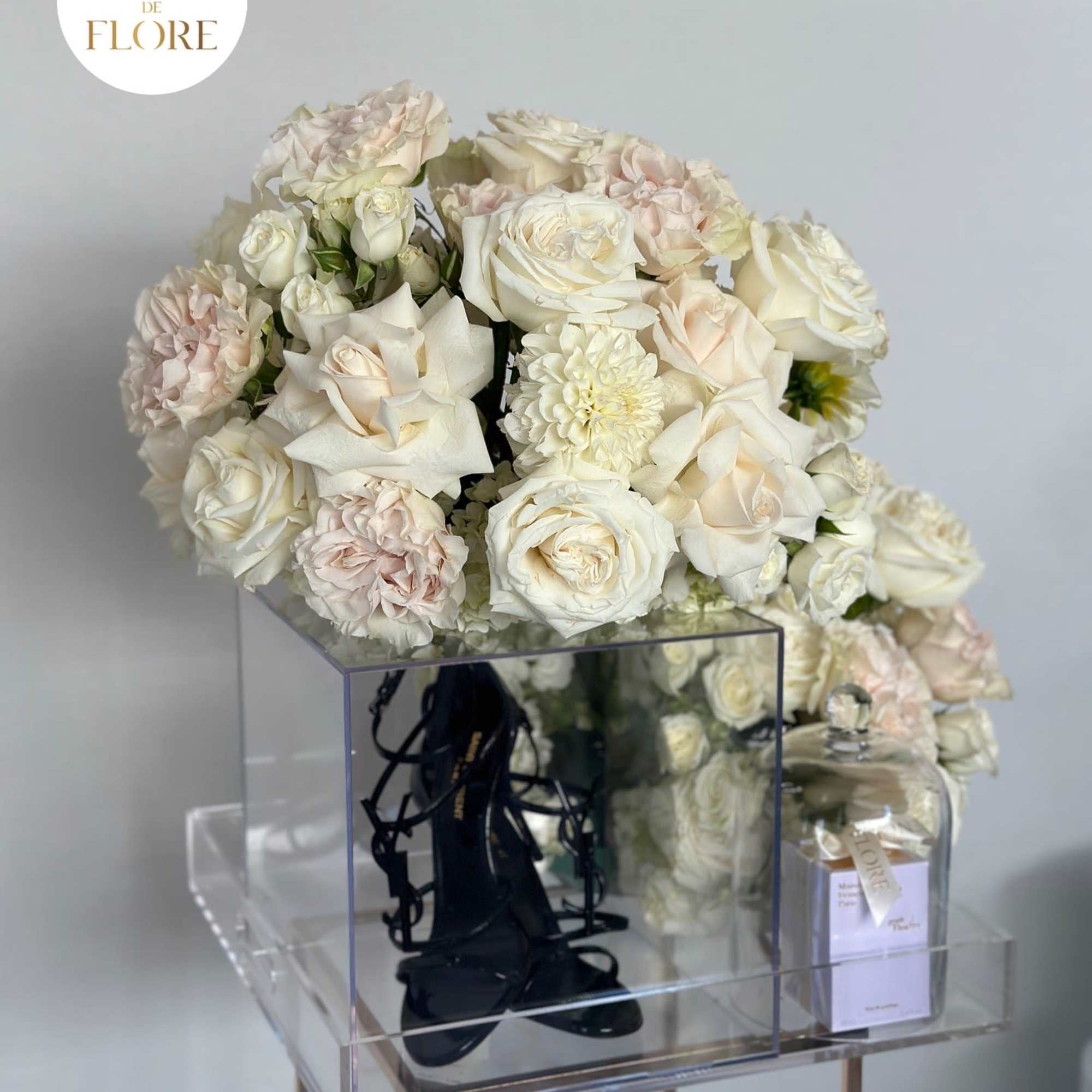 Introducing a magnificent tray flower arrangement, meticulously crafted to capture the essence