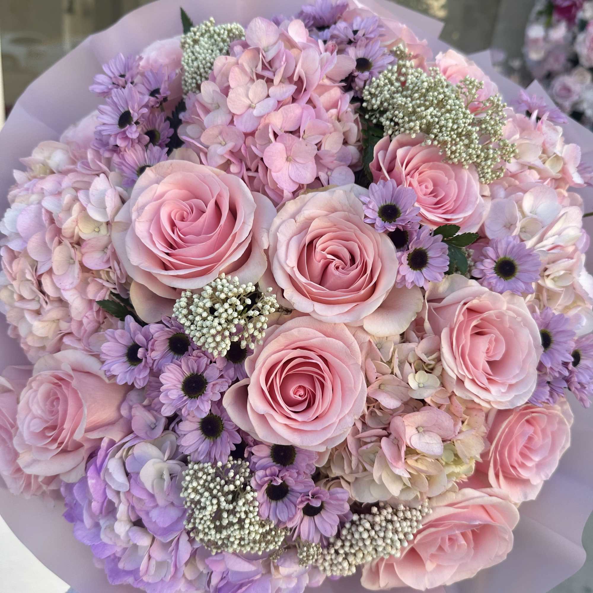 Dive into a dreamy world of pastel perfection with our delightful bouquet