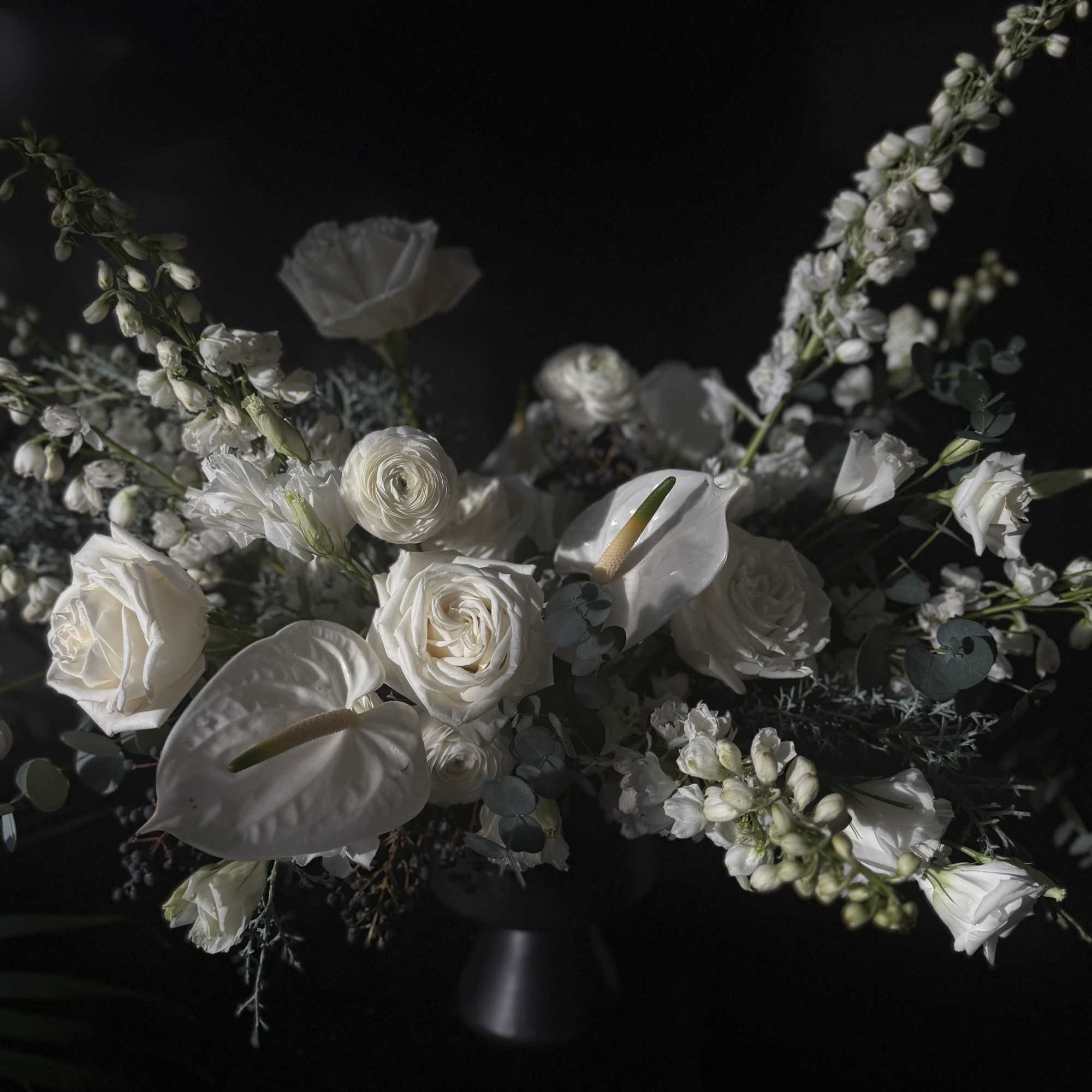 Elevate your decor with our  Soft + Subtle Compote Arrangement, where