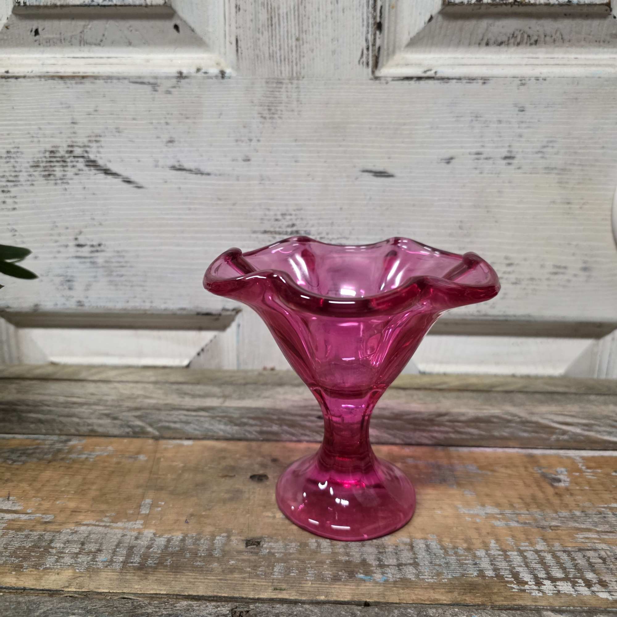 A one of a kind creation designed in a reusable glass cup