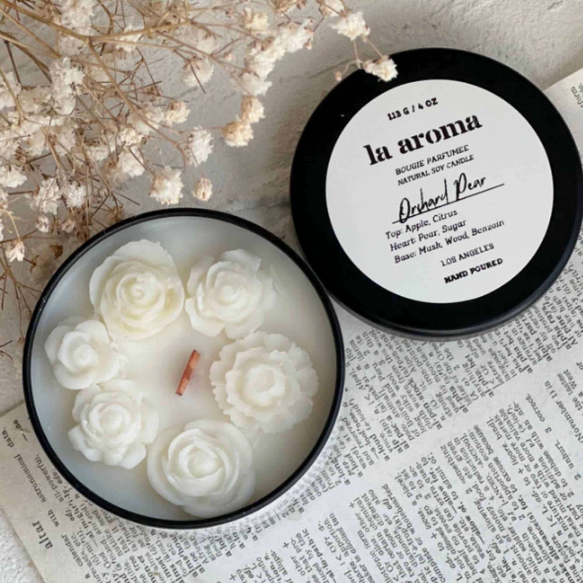 Gift this hand-poured 4oz soy wax candle to a best friend, mom