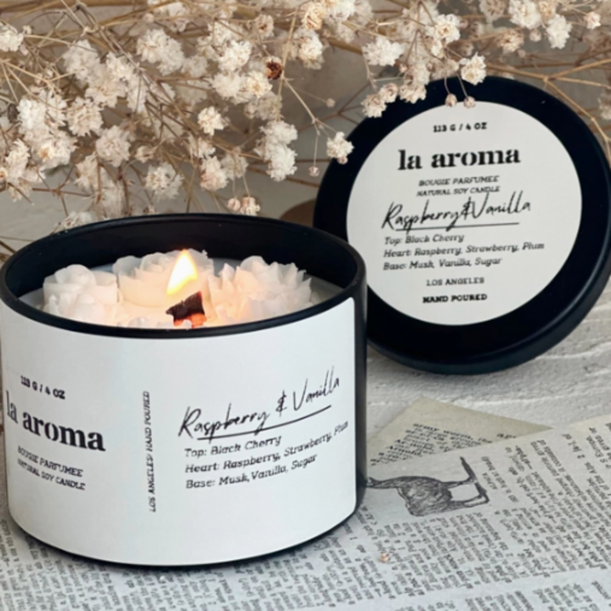 Gift this hand-poured 4oz soy wax candle to a best friend, mom