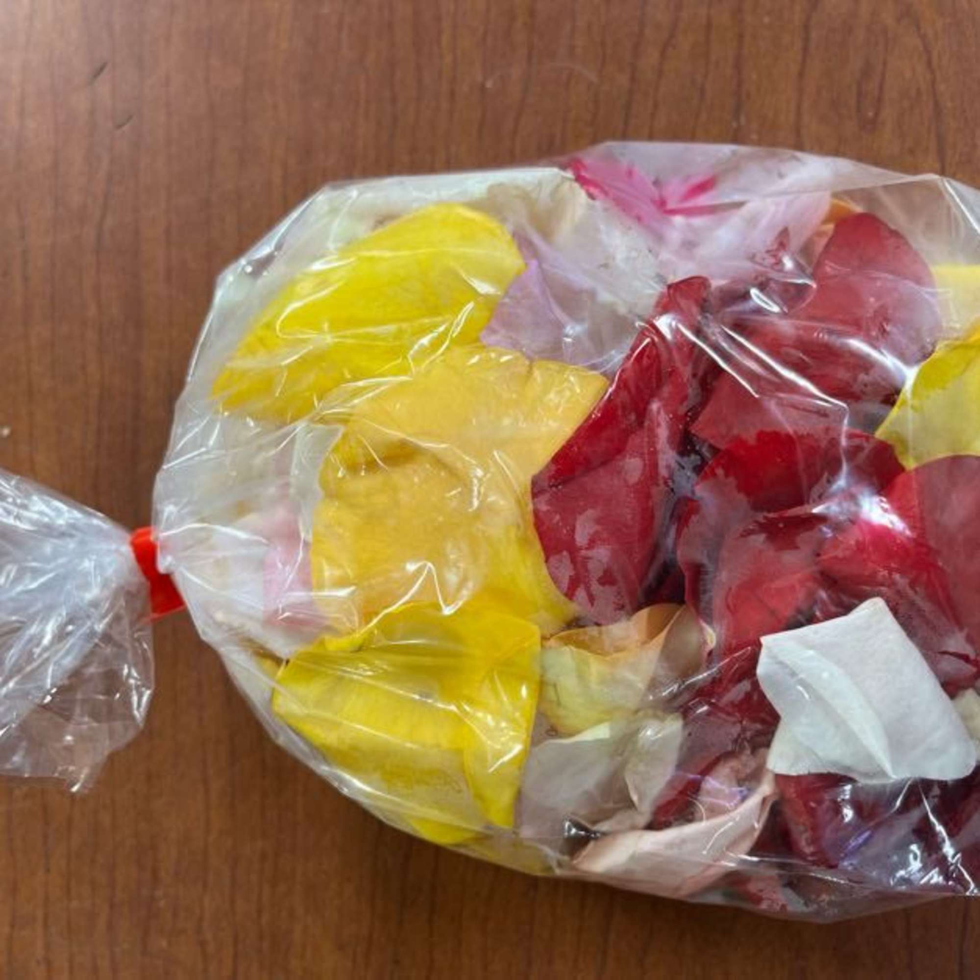 Rose Petals Mixed Colours small &amp; big packs