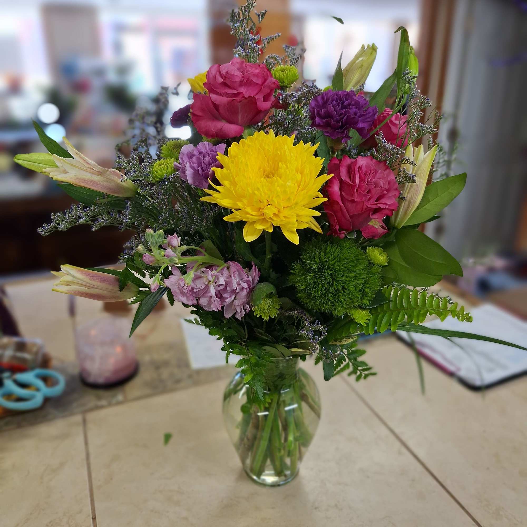 Show her how happy you are to have her in your life.