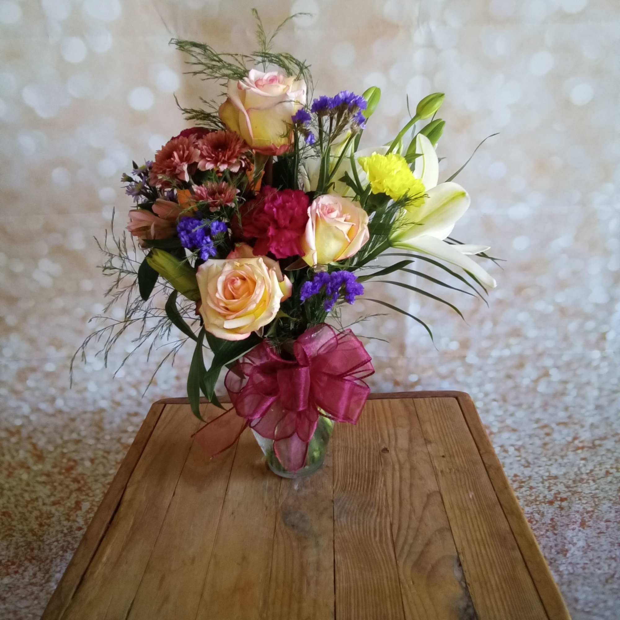 Show her how happy you are to have her in your life.