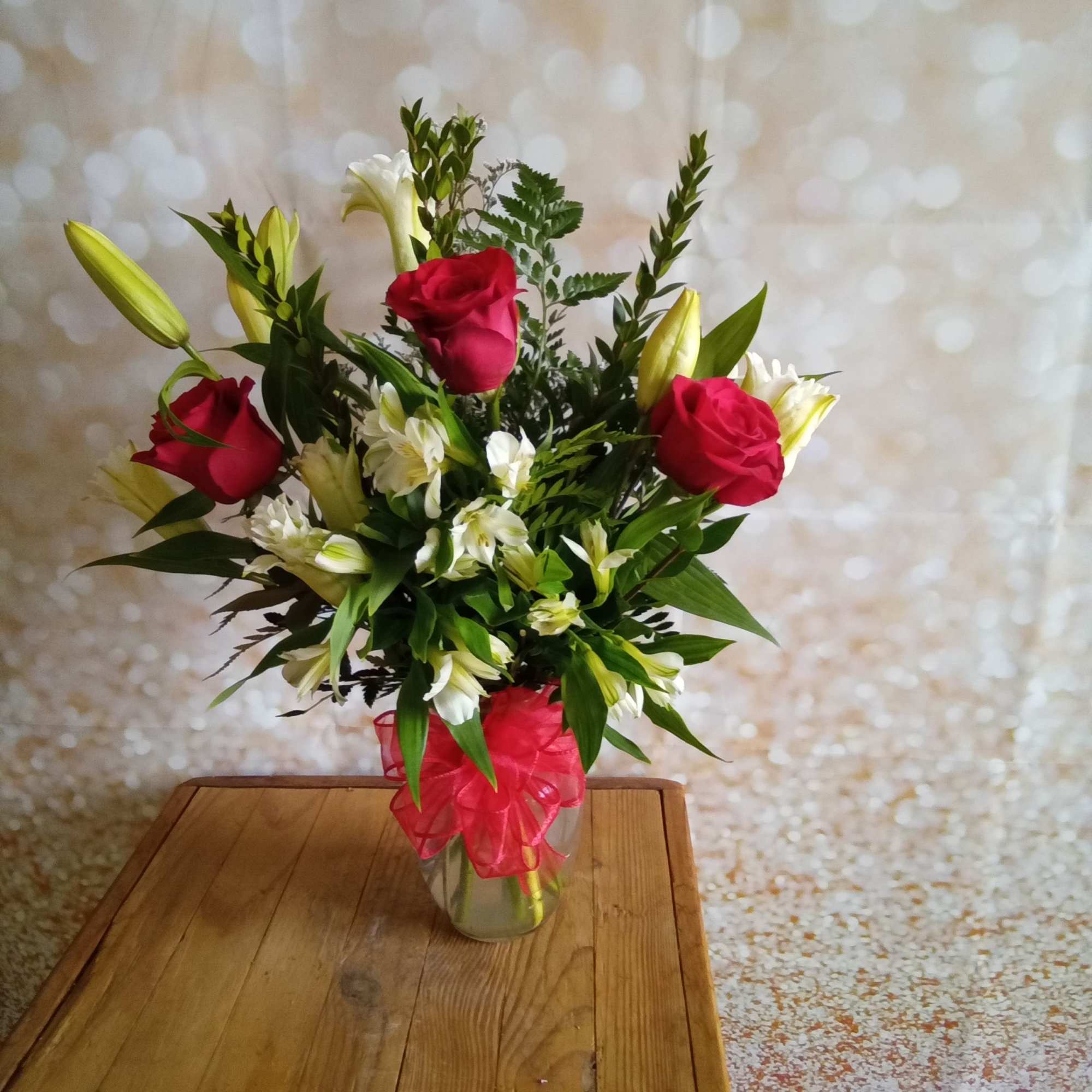 Show her how happy you are to have her in your life.