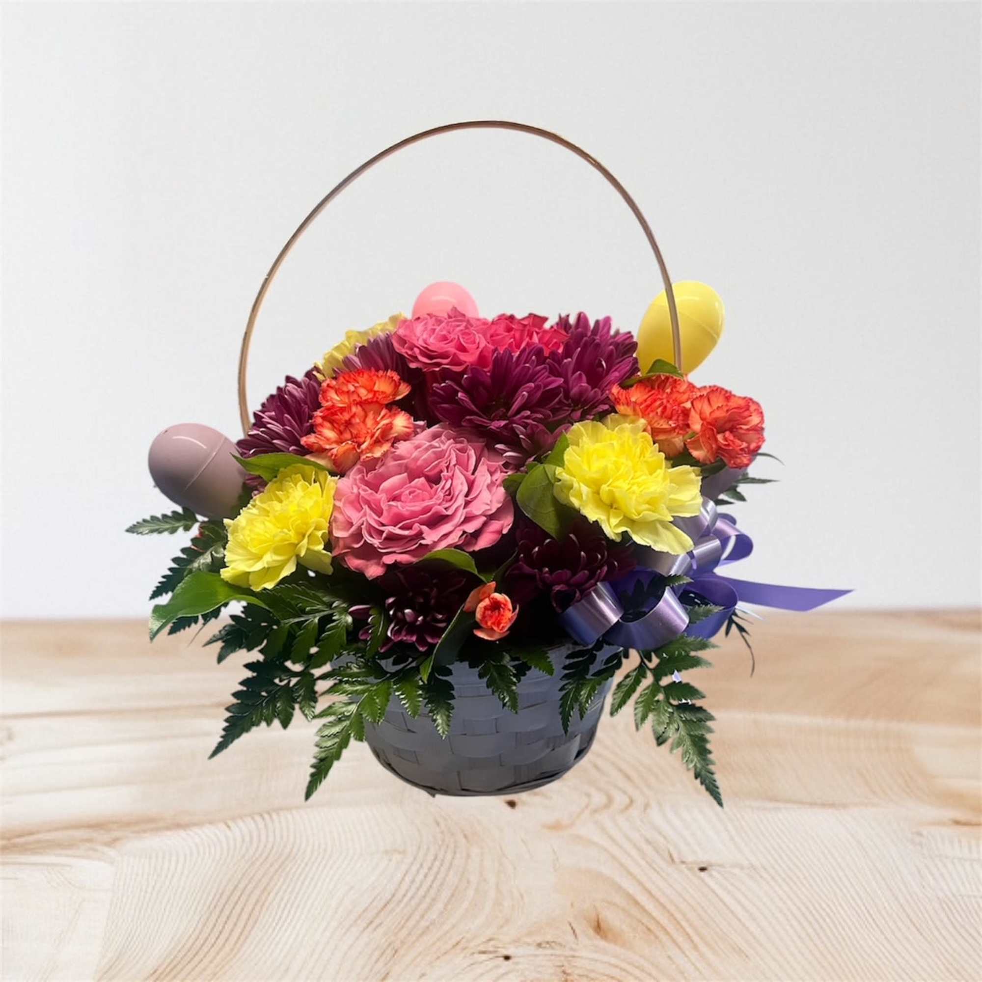Celebrate the joy of Easter with our charming Easter Bloom Basket, the