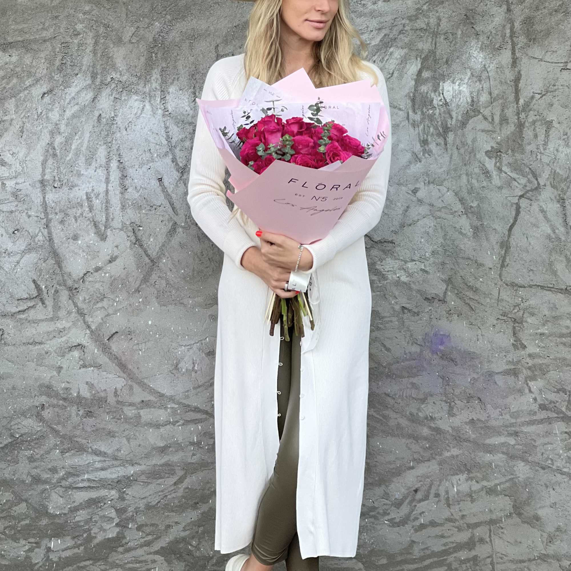 Handcrafted by our expert florist in Studio City, this bouquet features classic