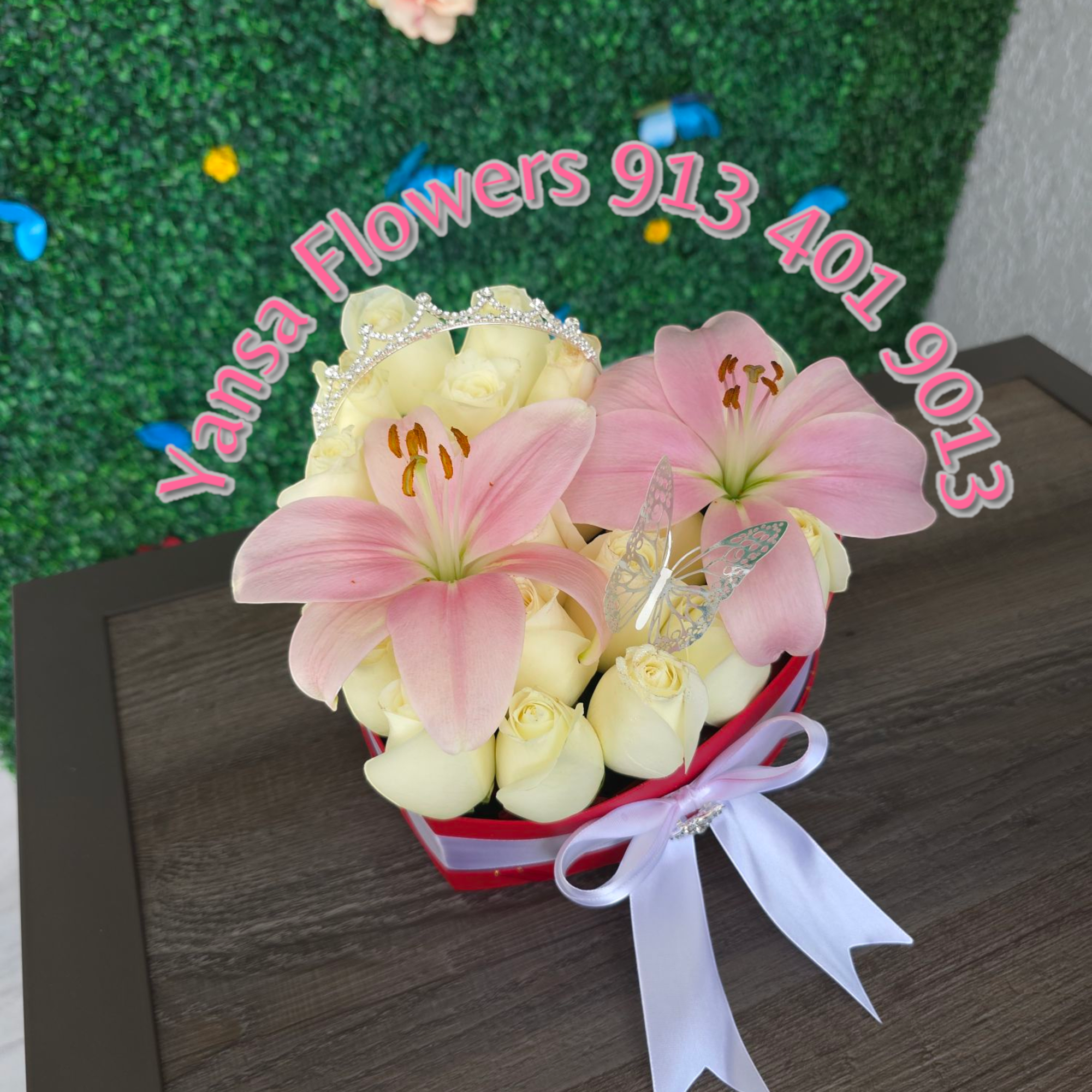 crafted into a stunning heart-shaped arrangement &mdash; perfect for showing love, passion