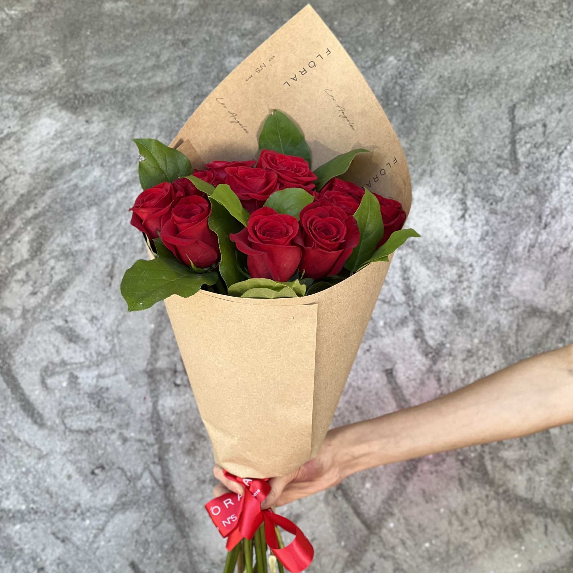 Handcrafted by our expert florist in Studio City, this bouquet features classic