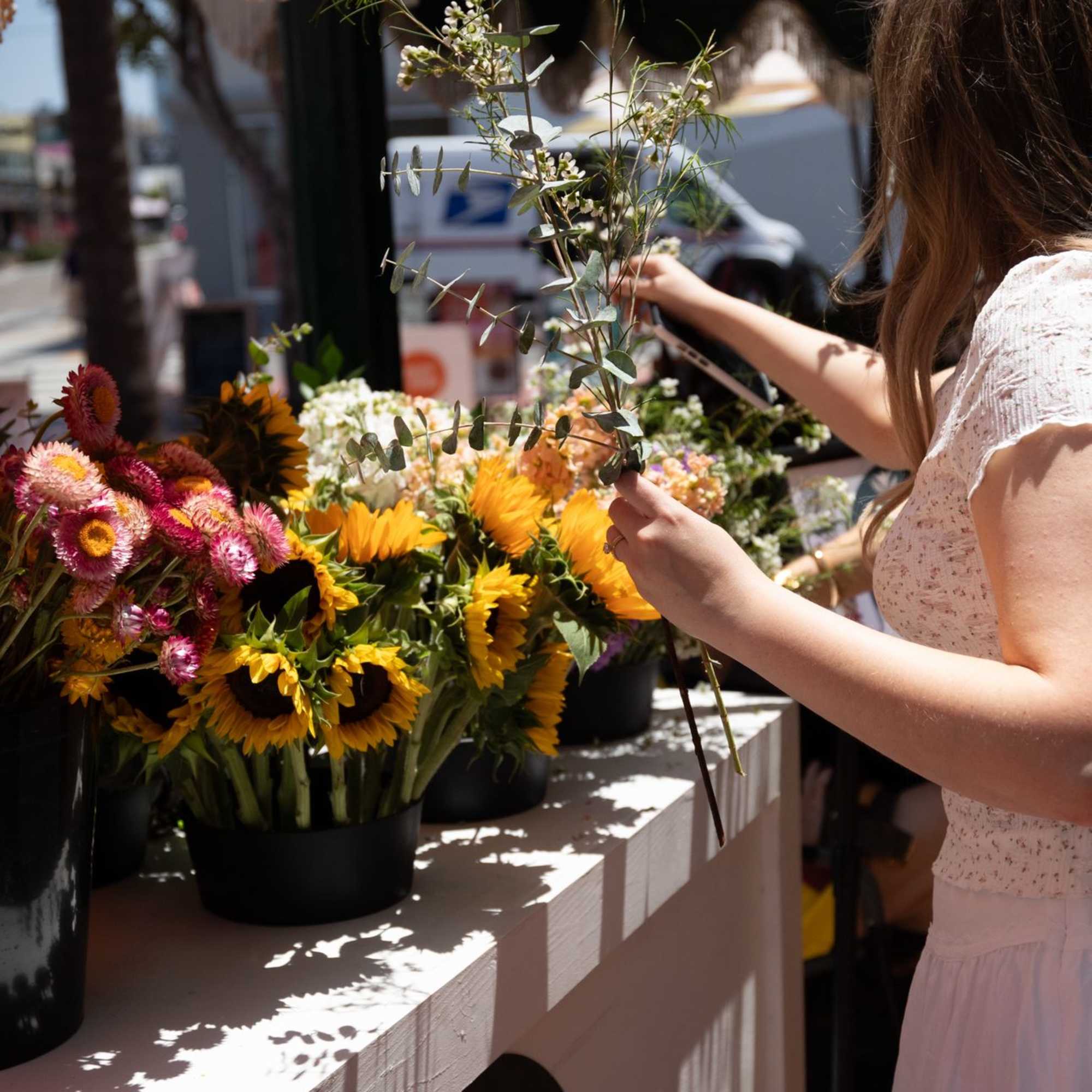 Bring the beauty of farm fresh blooms to your next event with