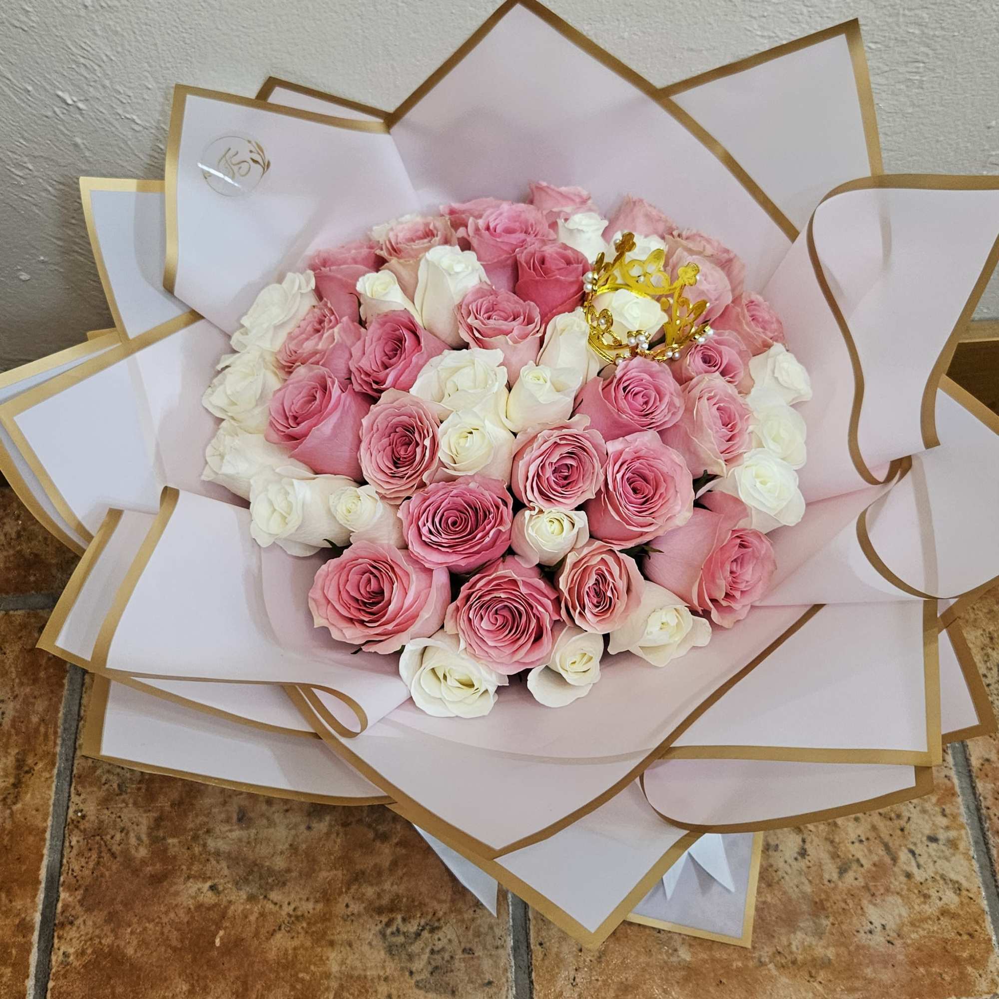 Deja que este ramo de flores te ayude a crear un momento