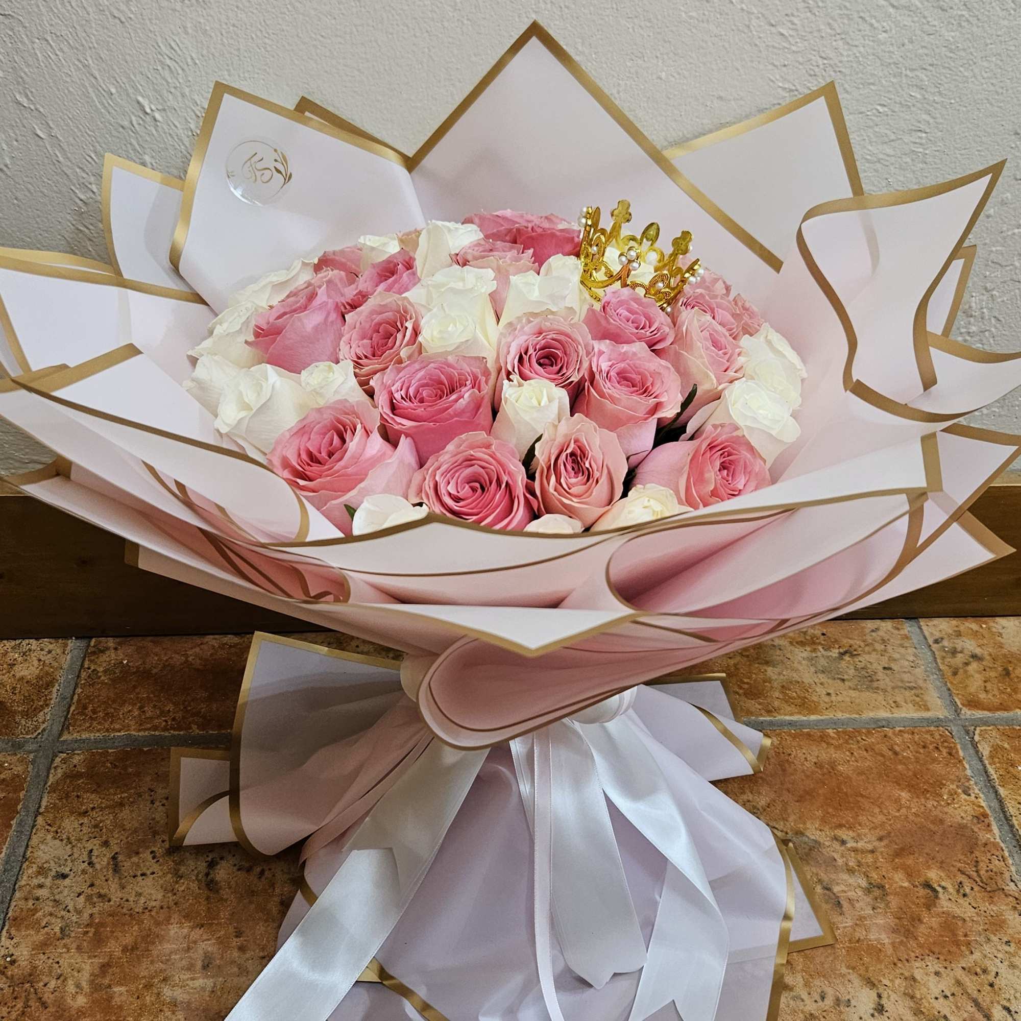 Deja que este ramo de flores te ayude a crear un momento