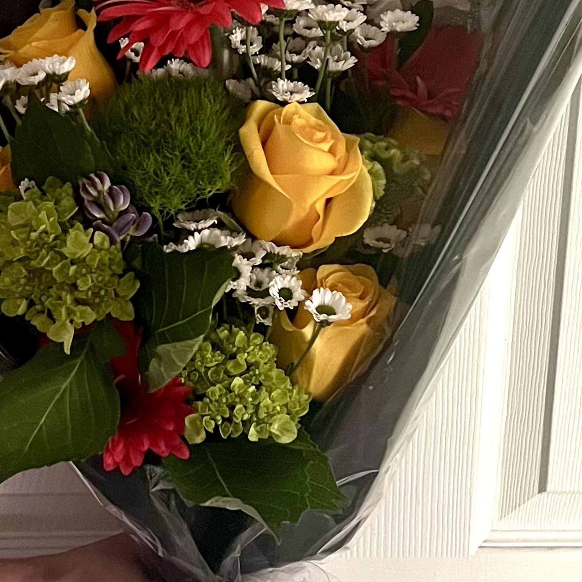 A presentation bouquet &ndash; great for Departing with Dignity, graduations or recitals.