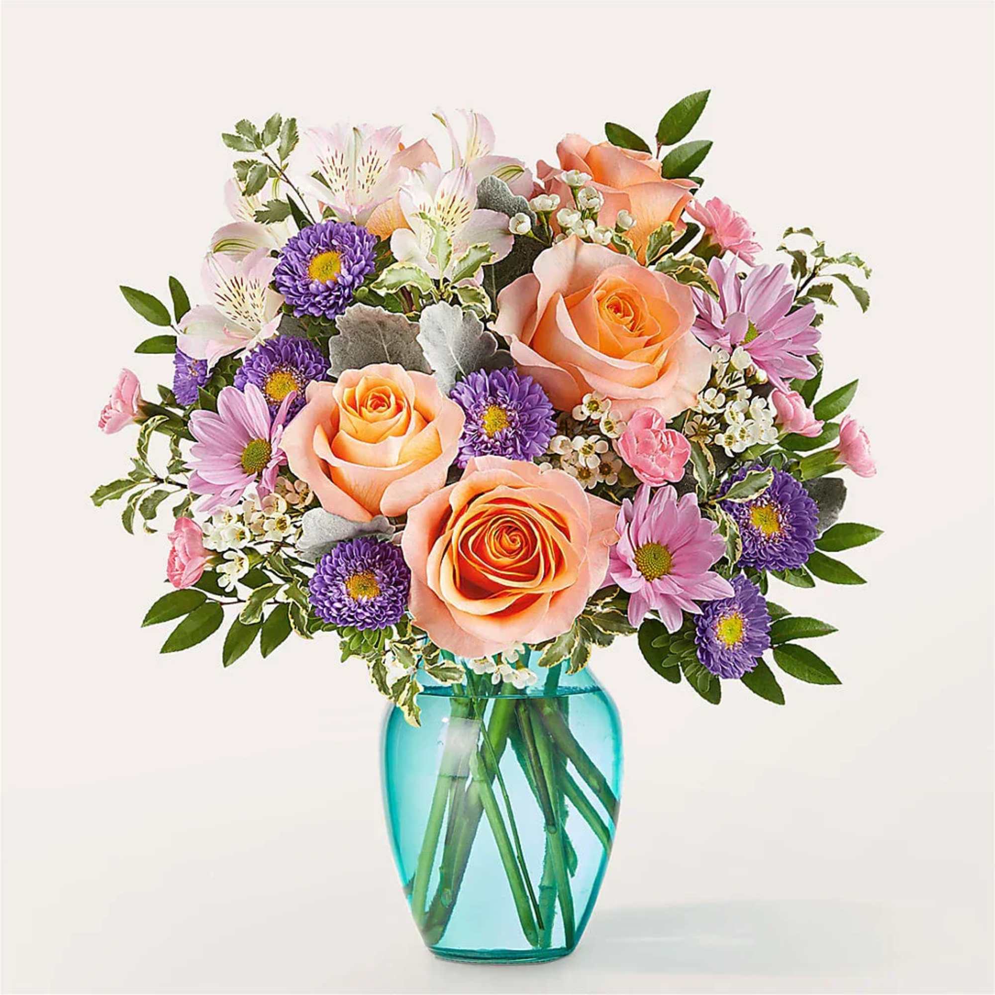 Carefully selected and artfully arranged blooms create a harmony you will never