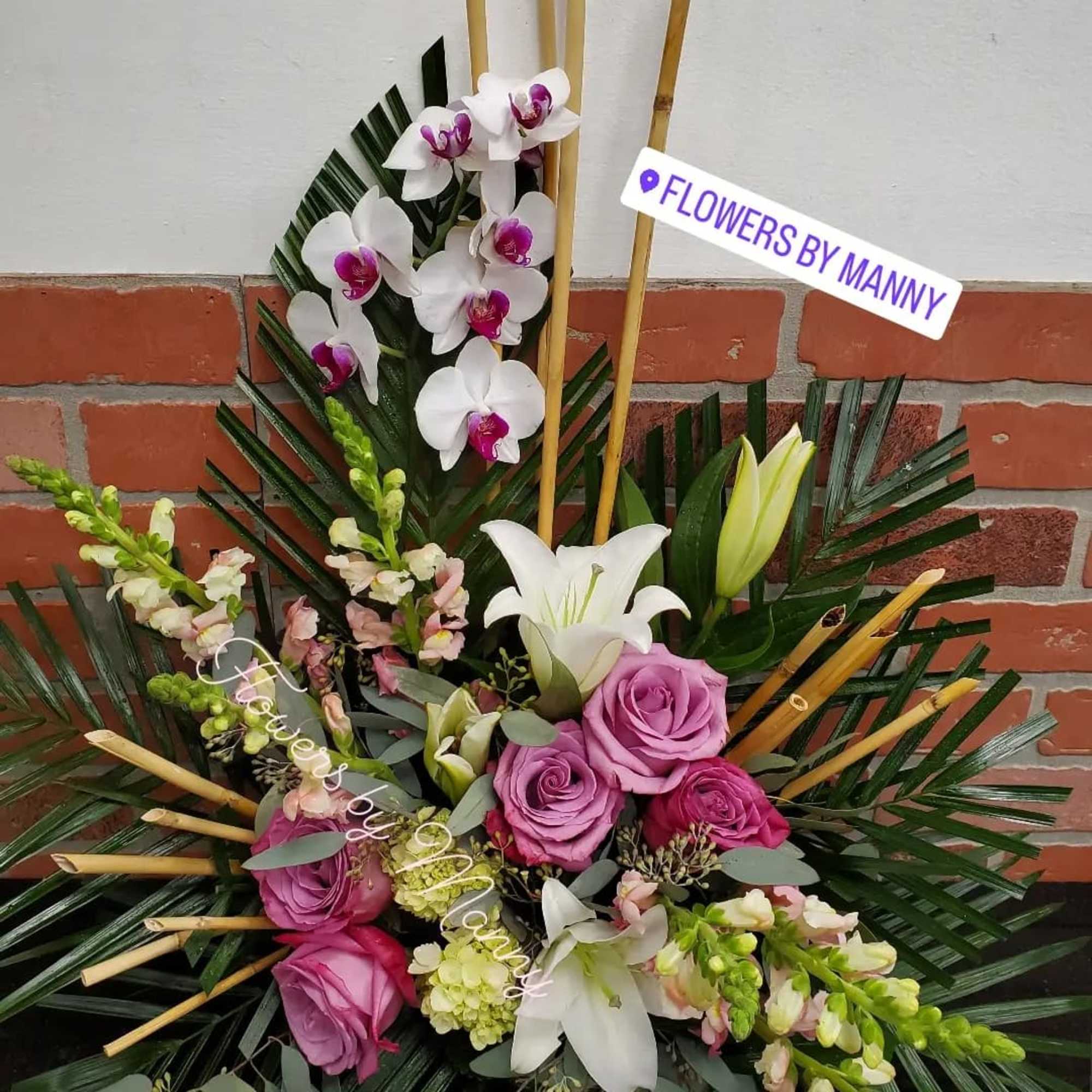 A very tropical look  A very tropical look