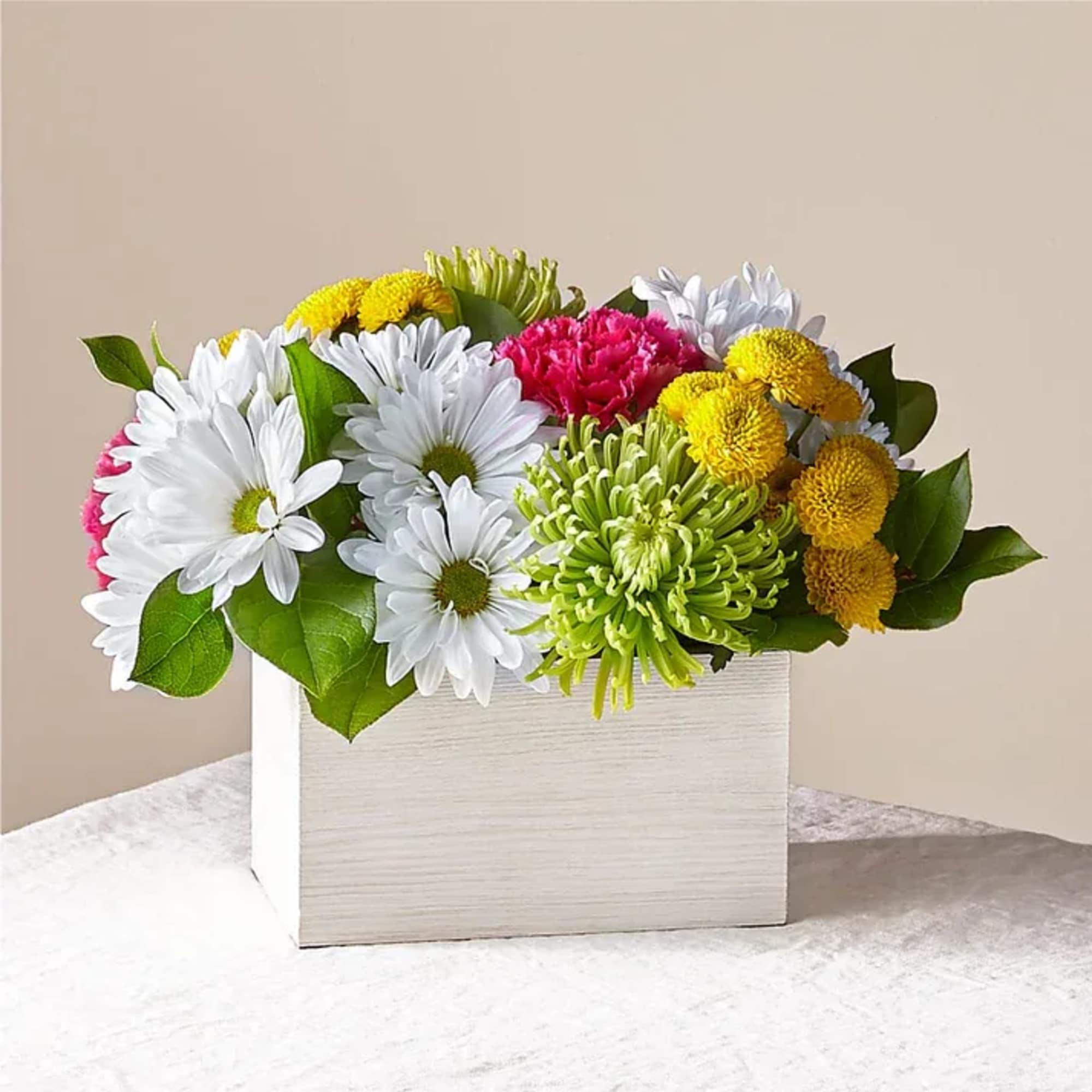What&#039;s the scoop on this bright arrangement? Well, our Sorbet Bouquet is