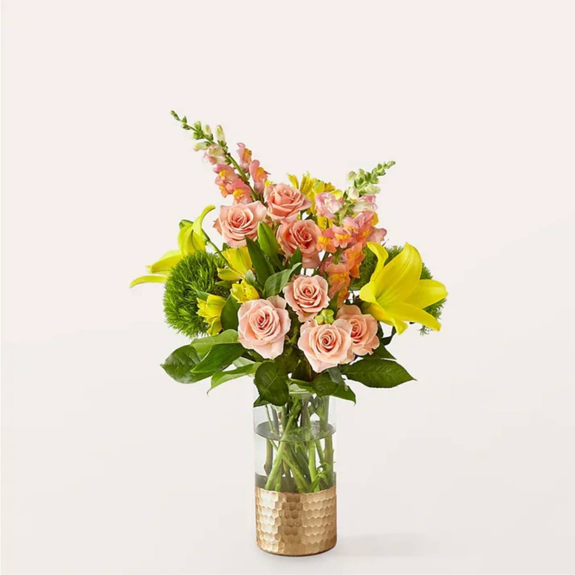 Take a trip to somewhere warm with this sunny bouquet, bursting with