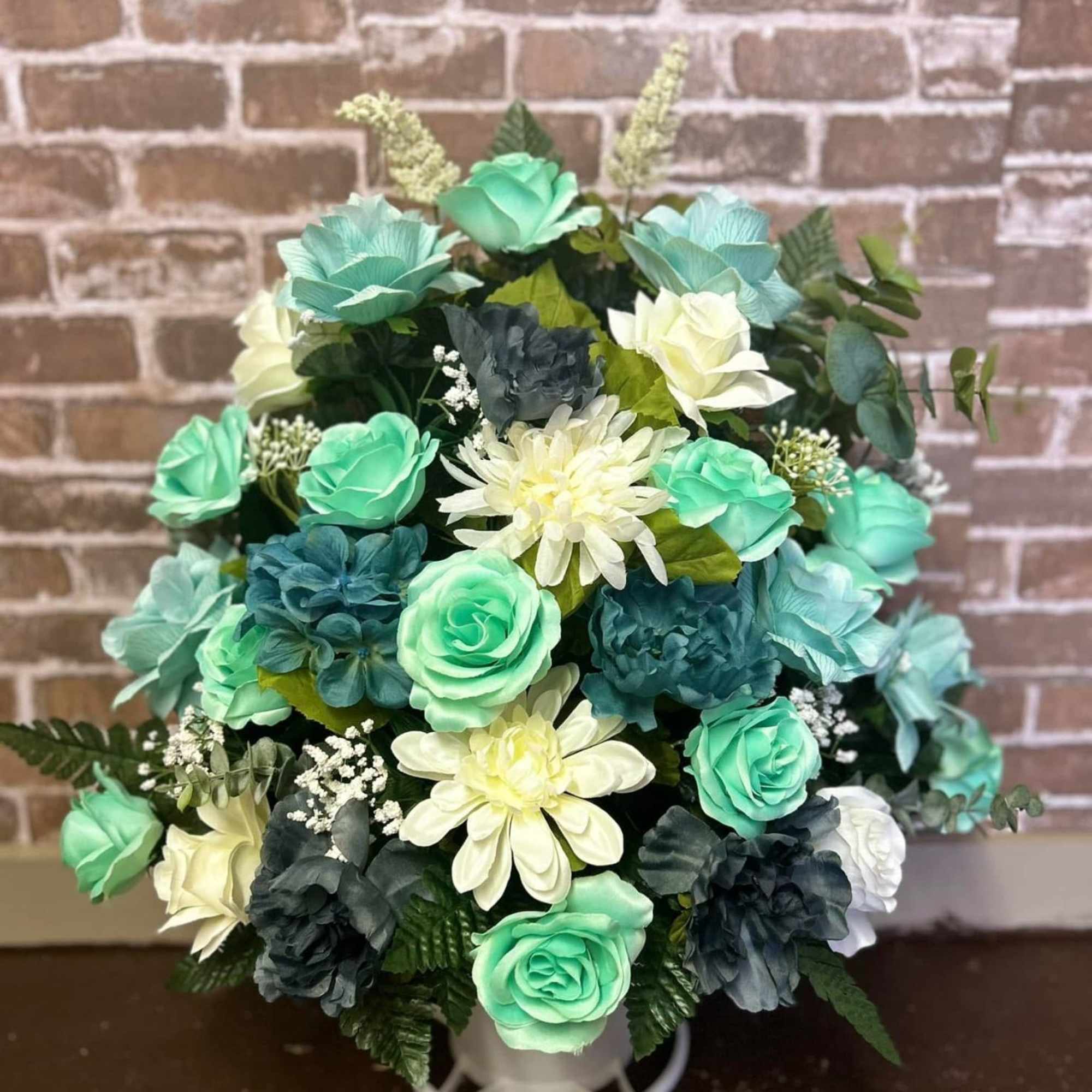 Our Silk Sympathy Basket Arrangements are a beautiful way to offer comfort