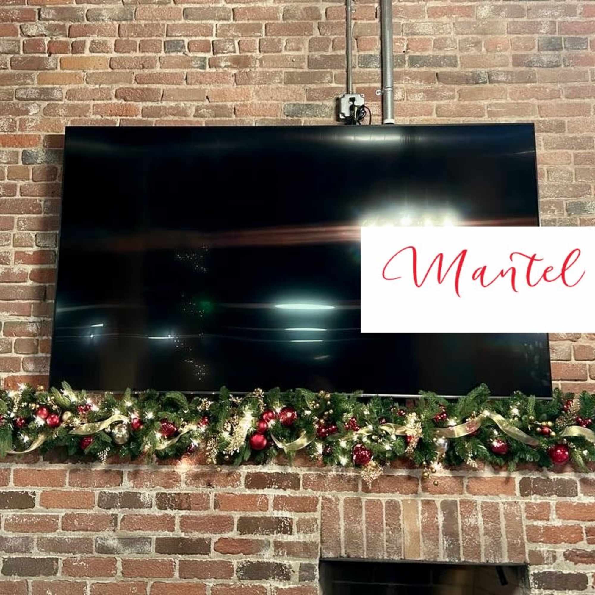 Pre-Lit Christmas Garland: This 9 FT Christmas garland comes pre-strung with warm