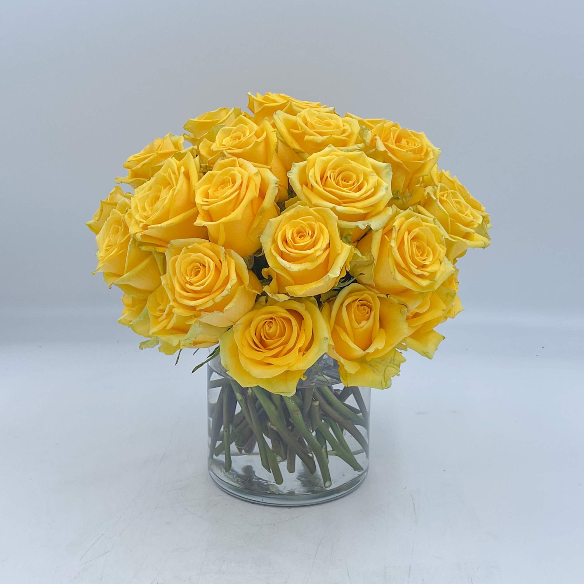 Double Decker is layers of beauty, featuring 50 Premium Roses arranged in