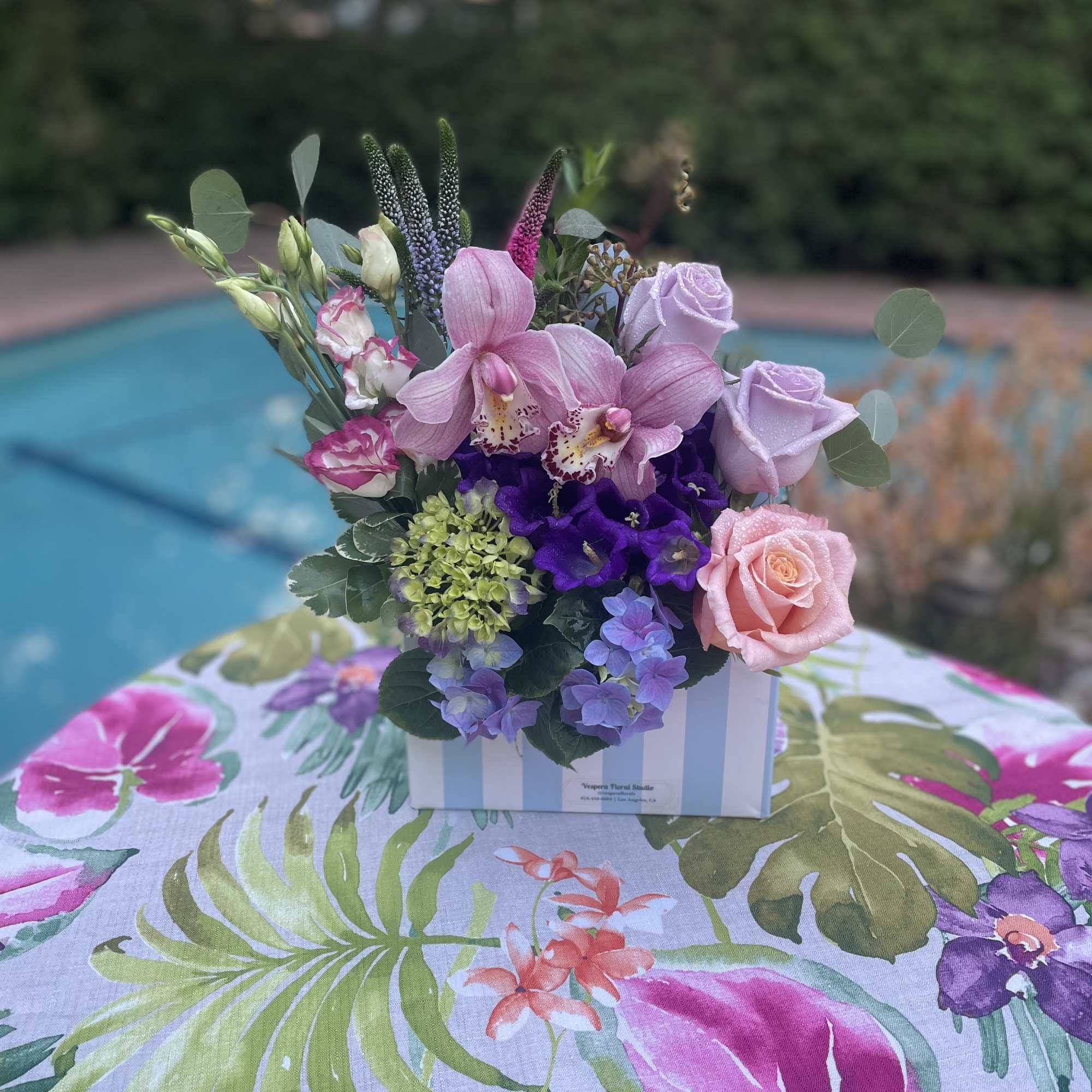 We put together gorgeous arrangements &ldquo;written&rdquo; in the language of flowers.
This Le