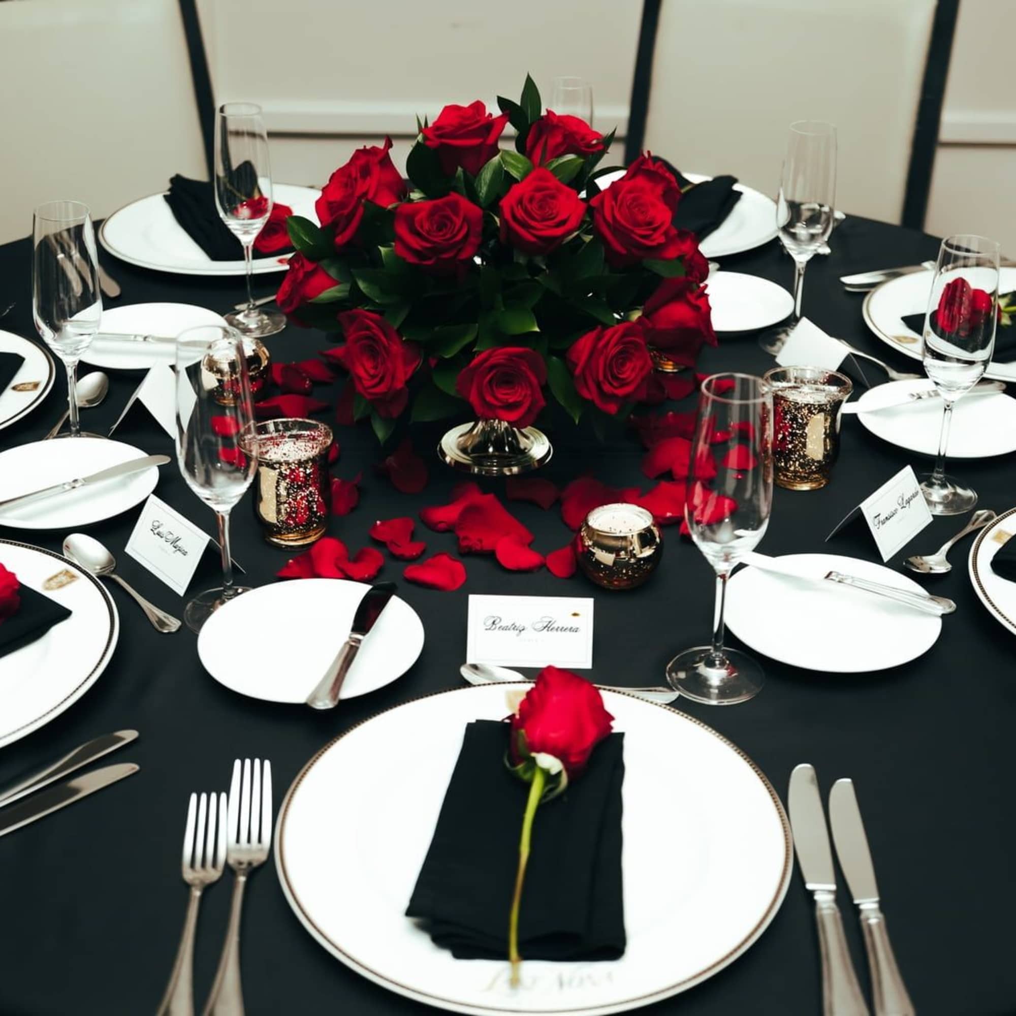 A full, round arrangement of red roses and fresh greens—perfect for timeless A full, round arrangement of red roses and fresh greens—perfect for timeless