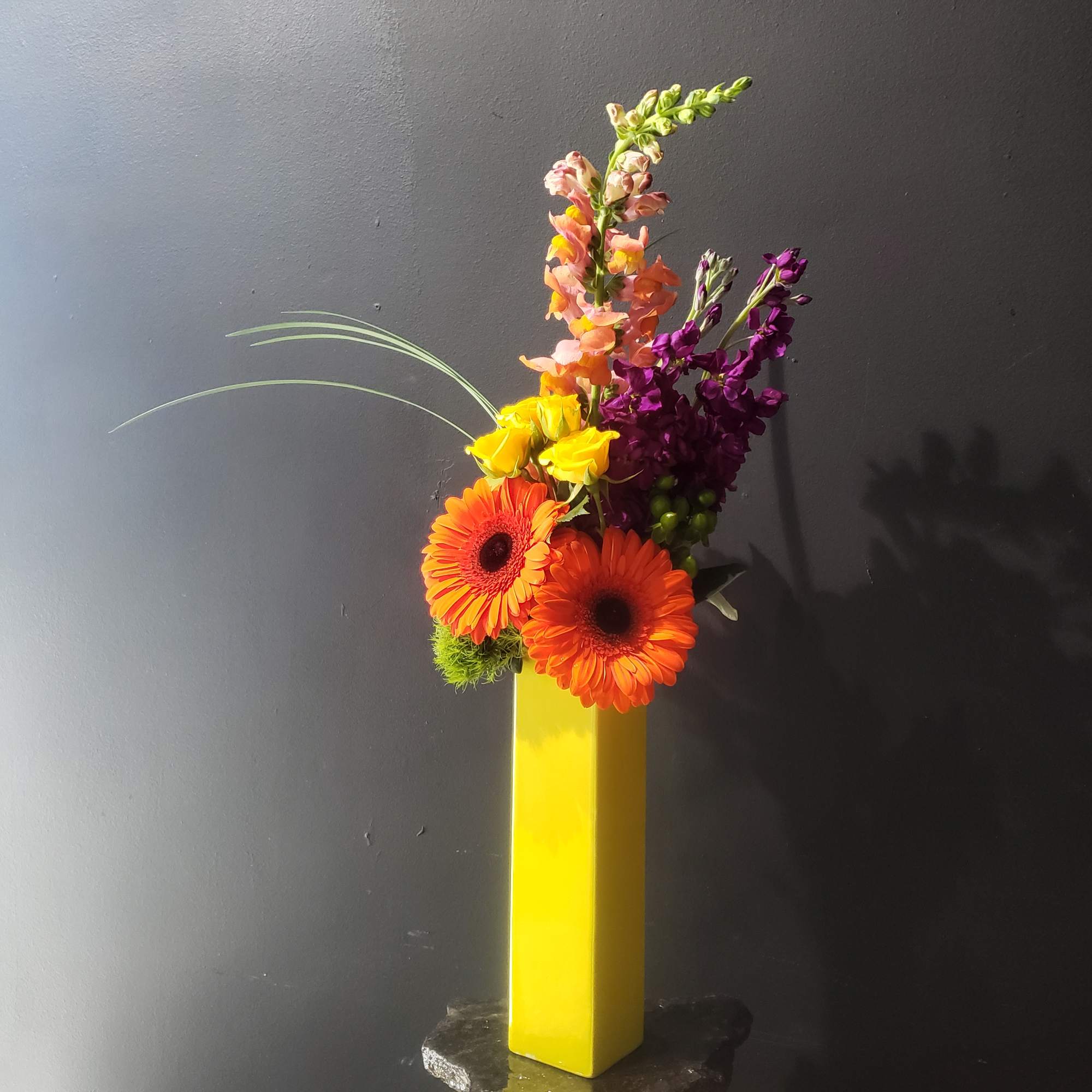 Bright, colorful, happy, exciting, what a way to celebrate any joyful occasion