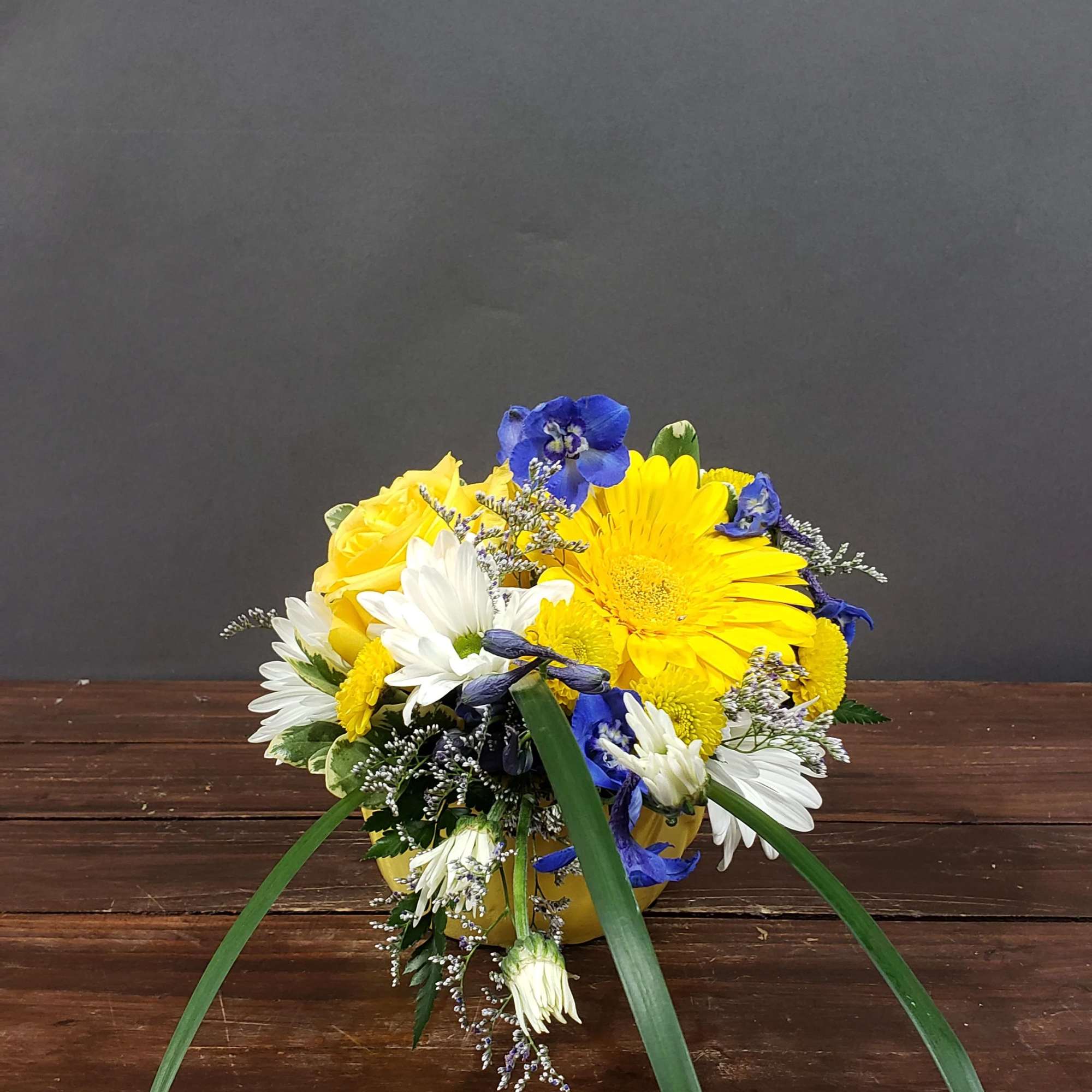 You can request different colors to be used for the arrangement, whether