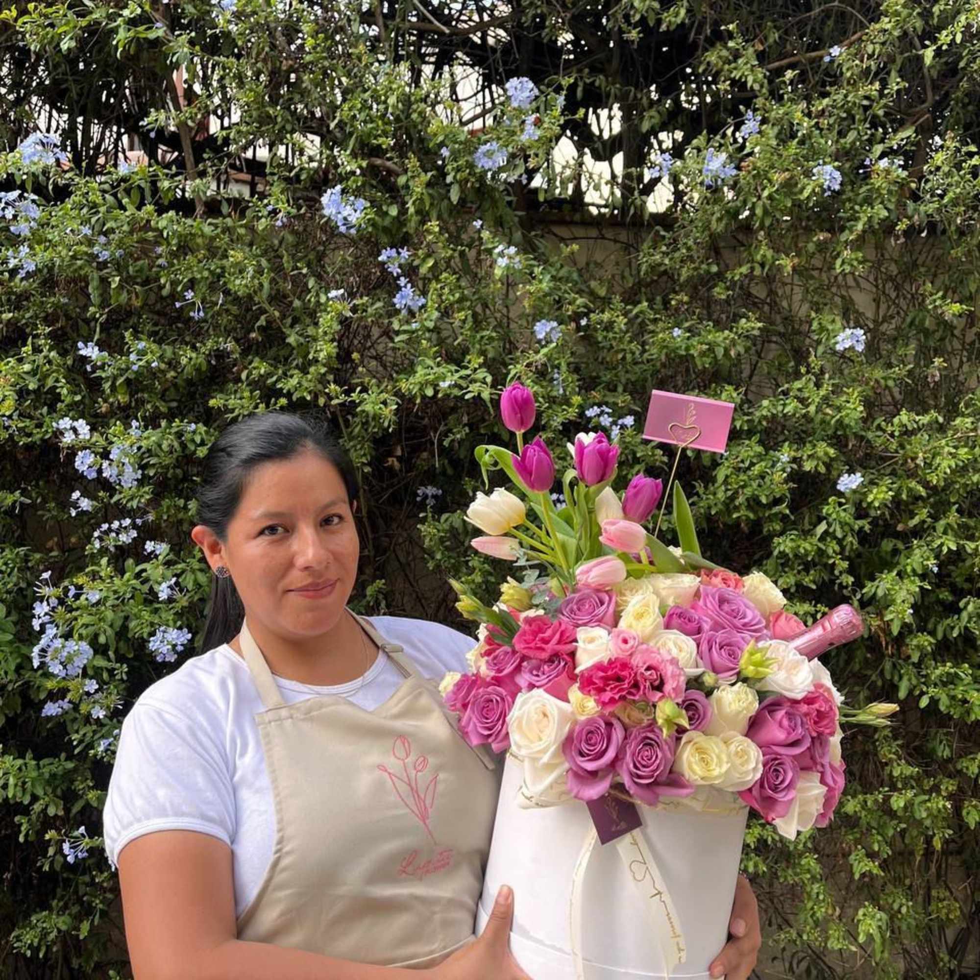 Learn the basics of floral art: handling fresh flowers, color combinations, and