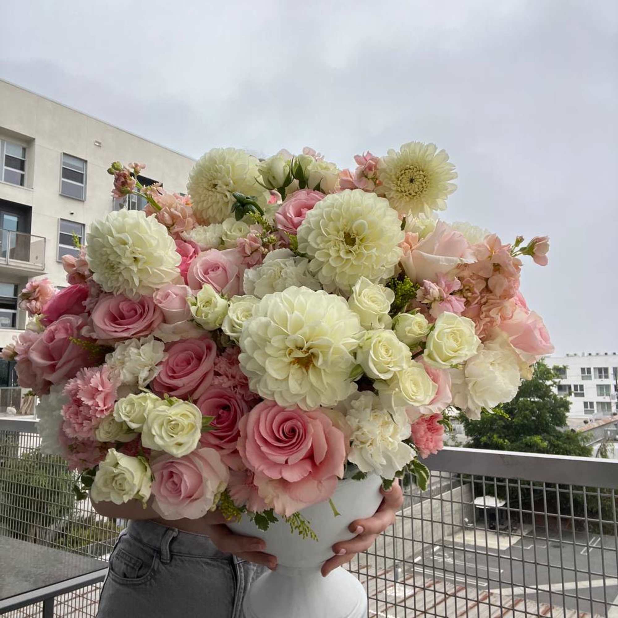 Blush Cloud — an airy, delicate, and refined arrangement in soft pastel Blush Cloud — an airy, delicate, and refined arrangement in soft pastel