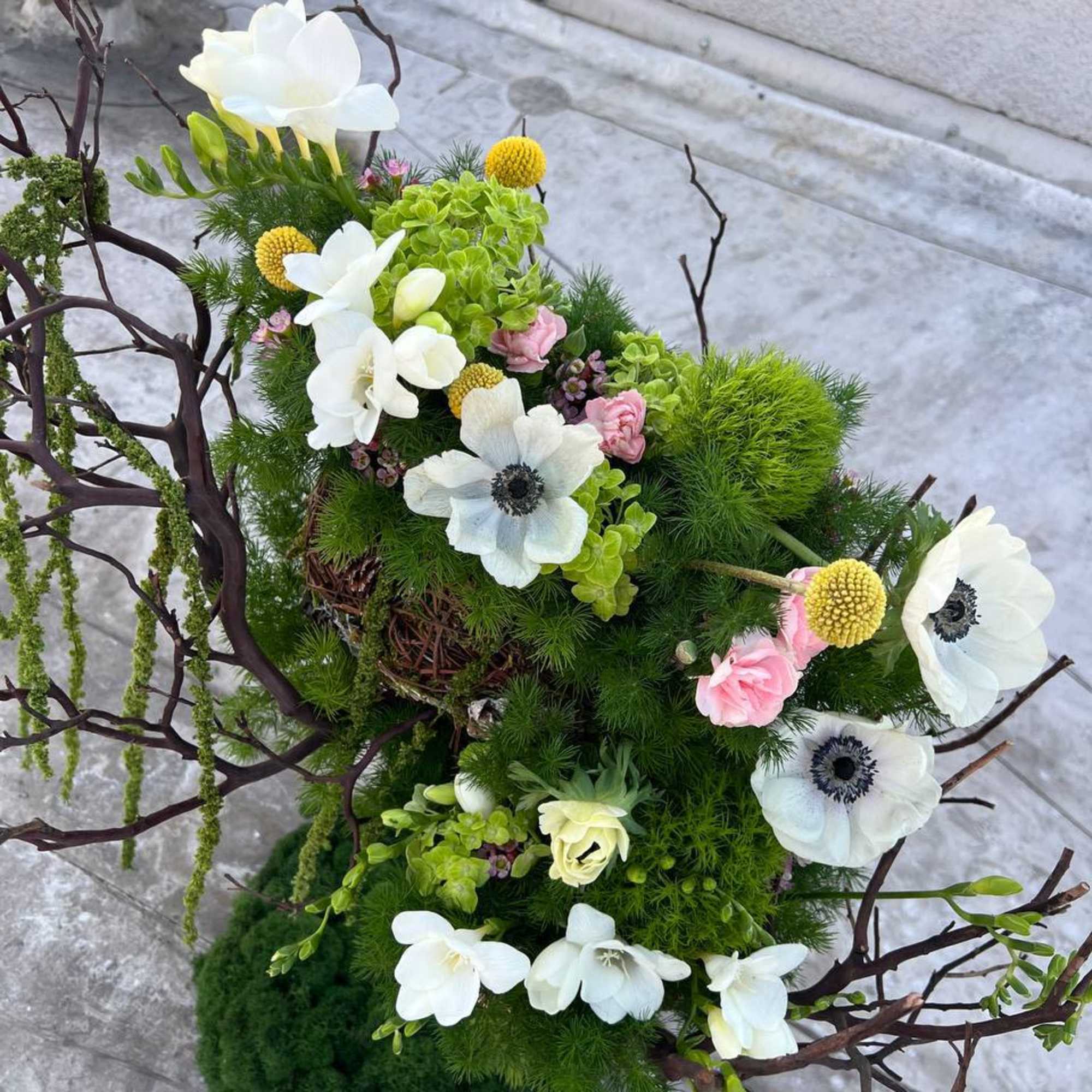 Composition “Elven Garden” is a magical intertwining of natural elements, as if Composition “Elven Garden” is a magical intertwining of natural elements, as if