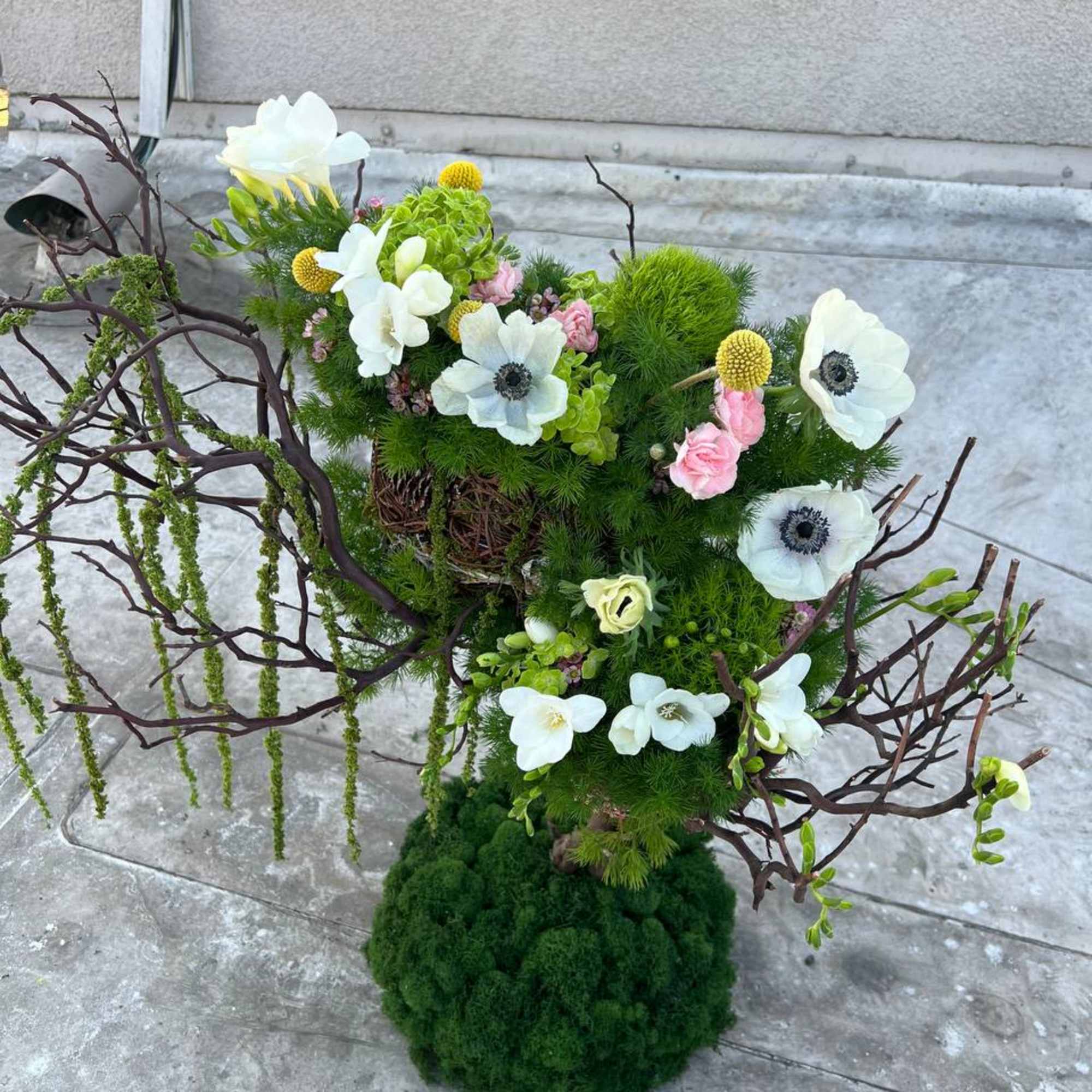 Composition “Elven Garden” is a magical intertwining of natural elements, as if Composition “Elven Garden” is a magical intertwining of natural elements, as if