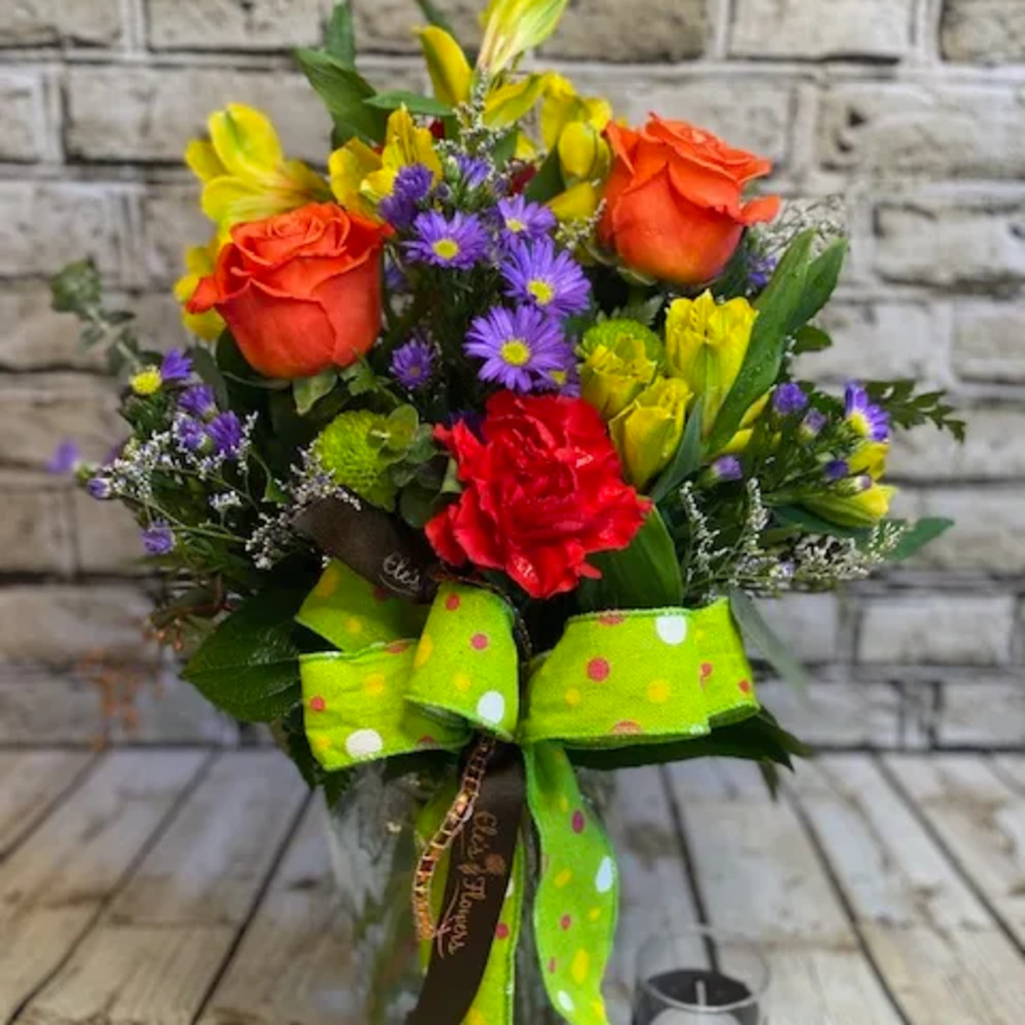 Celebrate in vibrant style with our It's Your Day Arrangement, a dazzling Celebrate in vibrant style with our It's Your Day Arrangement, a dazzling