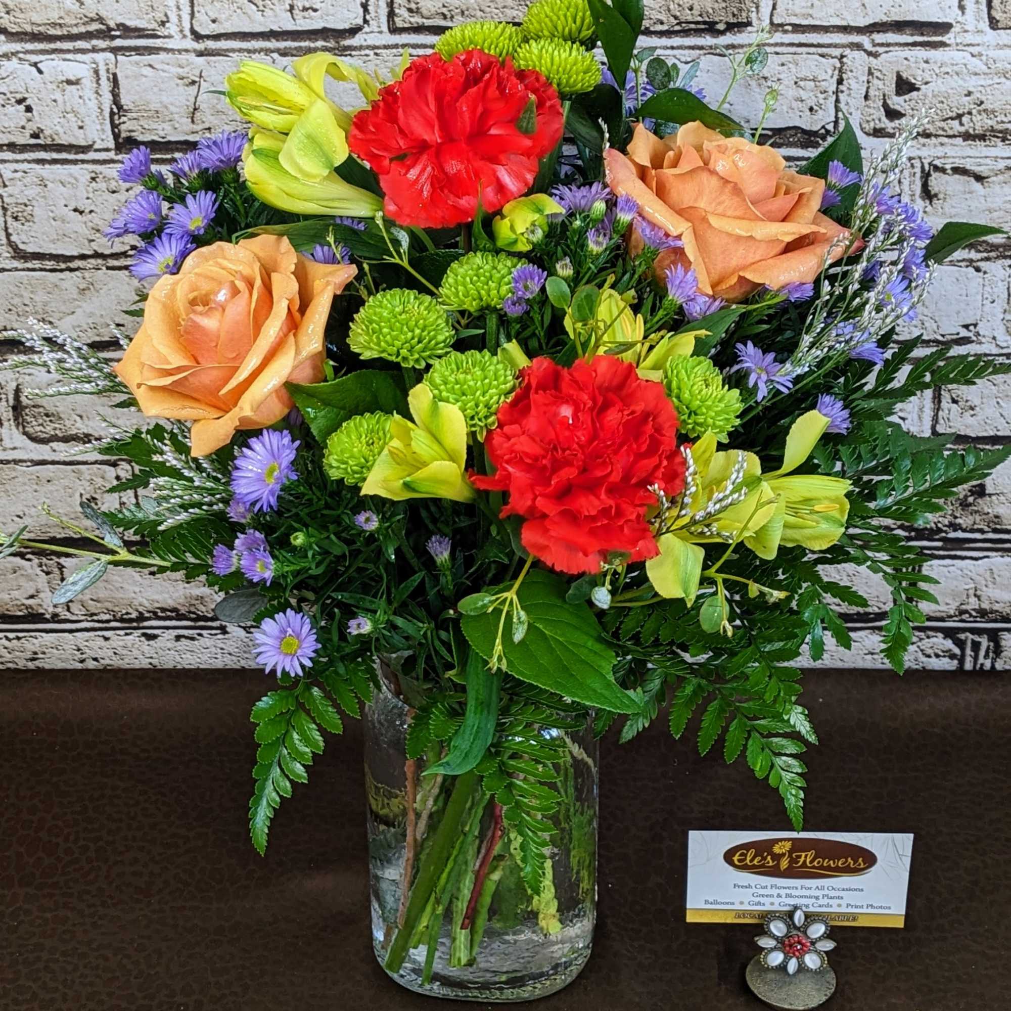 Celebrate in vibrant style with our It's Your Day Arrangement, a dazzling Celebrate in vibrant style with our It's Your Day Arrangement, a dazzling