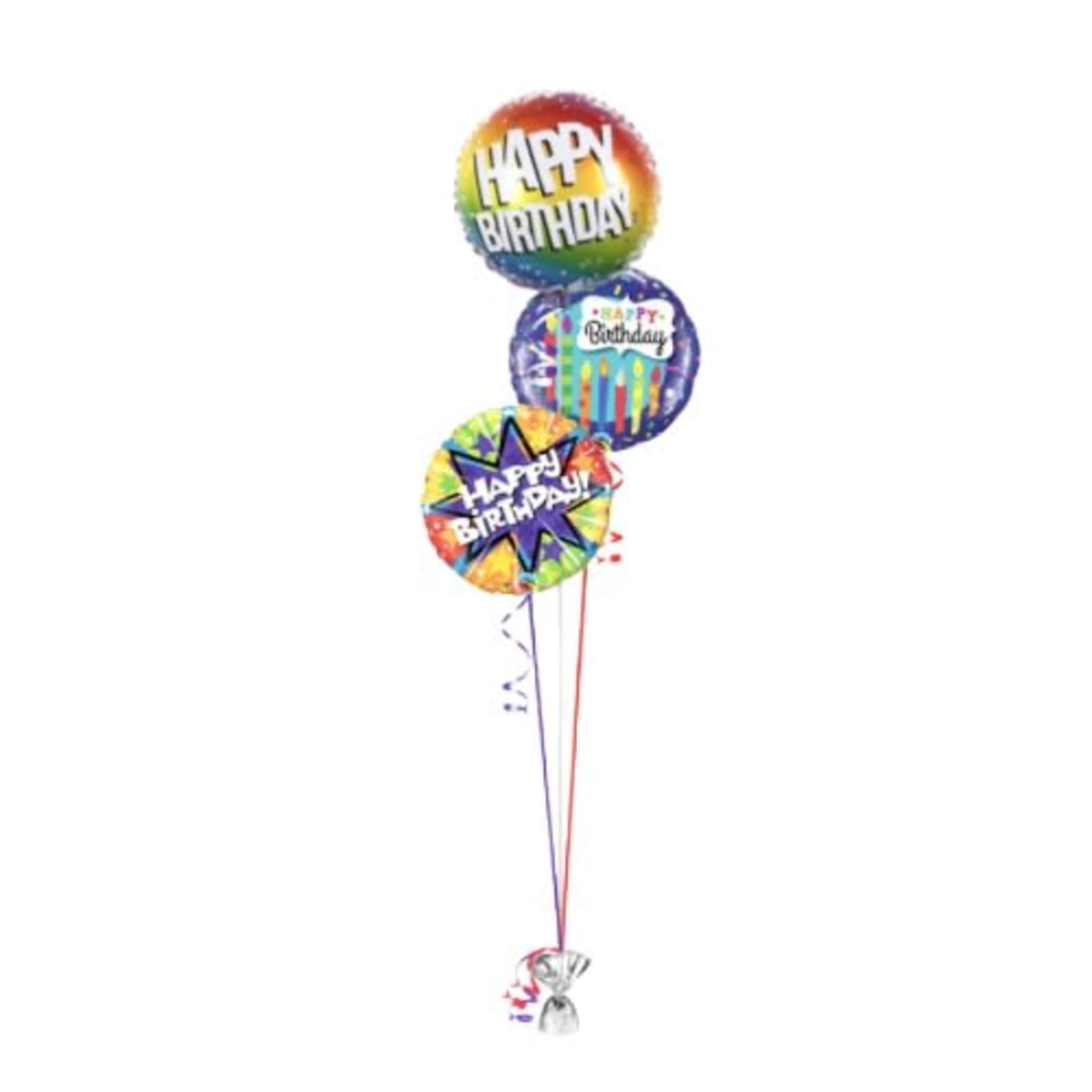 A Birthday Balloon Bouquet That Steals the Show

A dazzling arrangement of helium