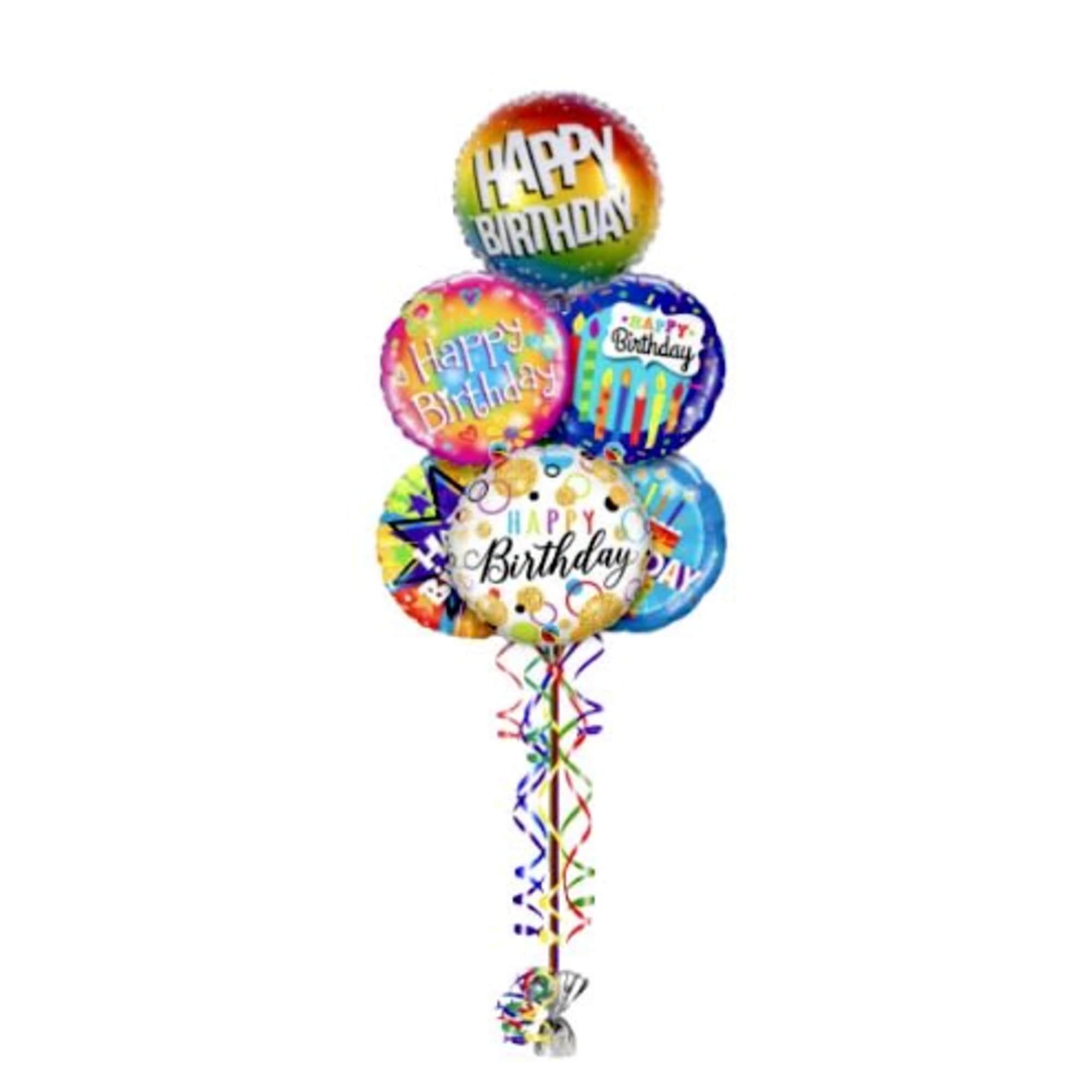 A Birthday Balloon Bouquet That Steals the Show

A dazzling arrangement of helium