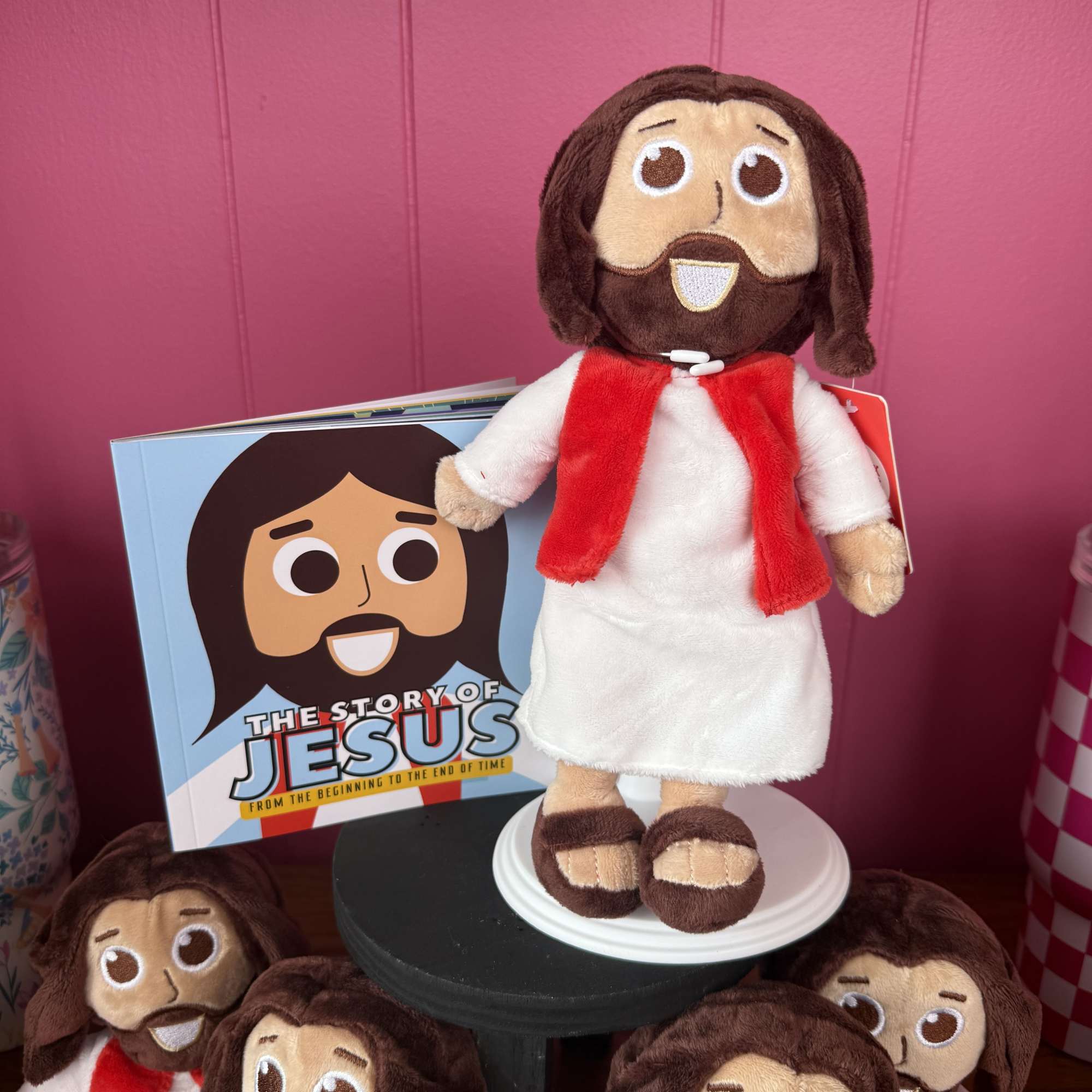 9&quot; beaded filled, non talking Jesus Doll. It is so cute and