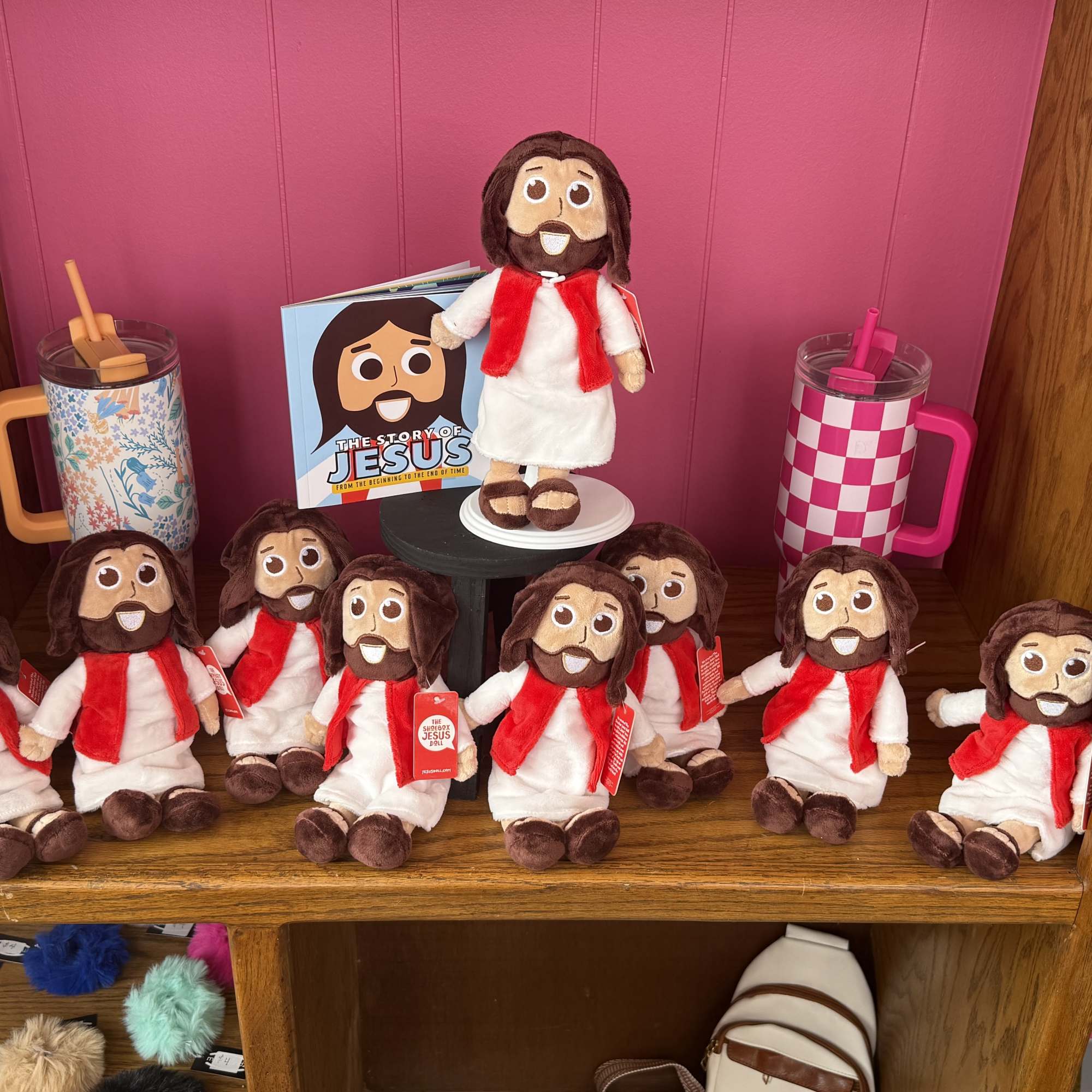 9&quot; beaded filled, non talking Jesus Doll. It is so cute and