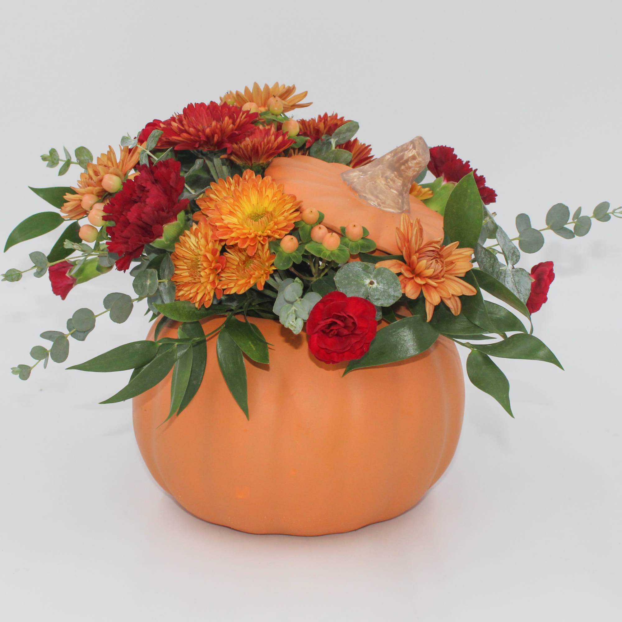 Harvest is a stunning fall display that features a mix of Fall