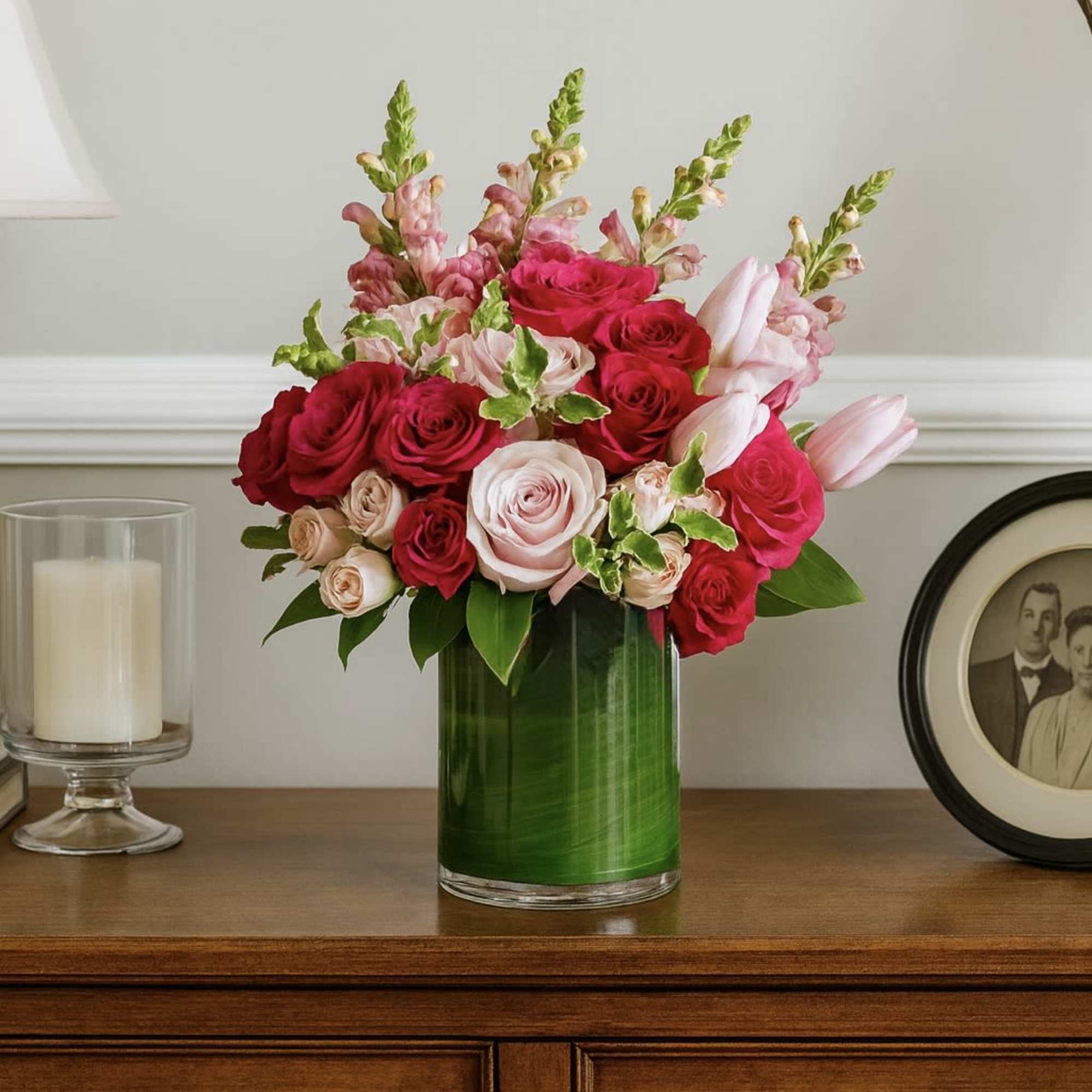 Our Cherish arrangement is to send someone you care very much for.