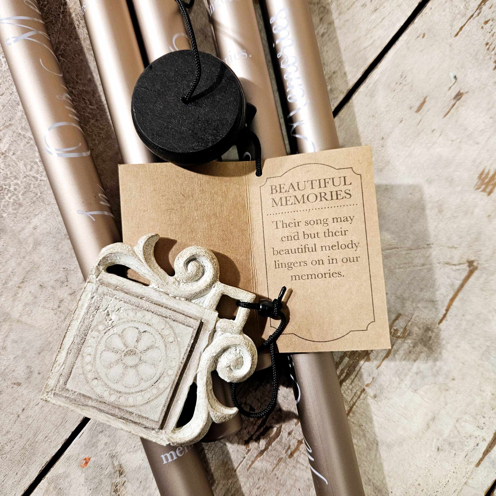 A beautiful chime to send to the family to always keep the