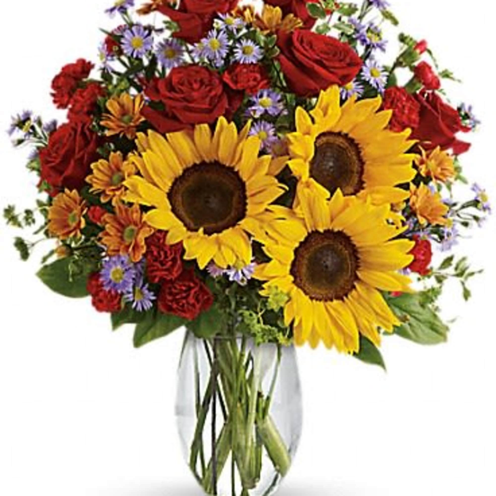 Pure happiness is what this pretty bouquet delivers - whether you&#039;re sending