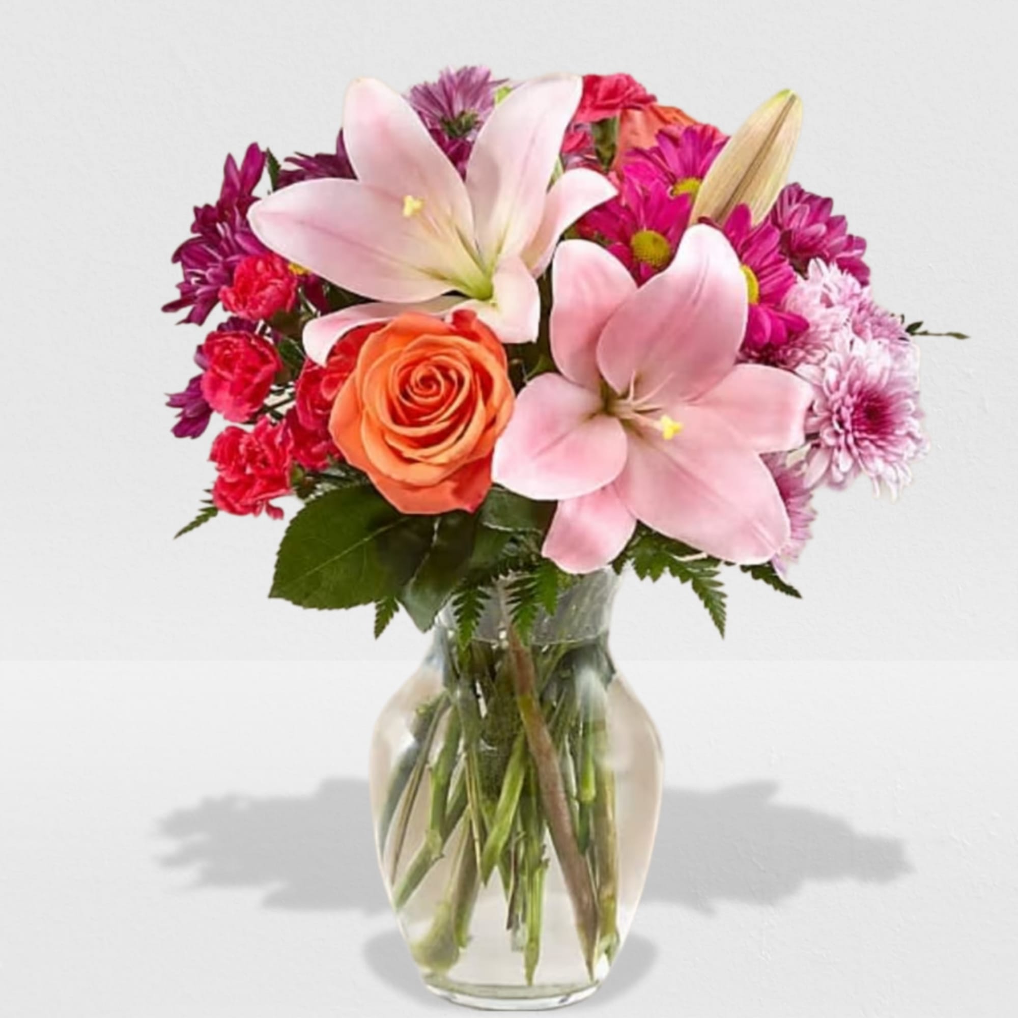 Light of my life is a nice flowers arrangement . We put