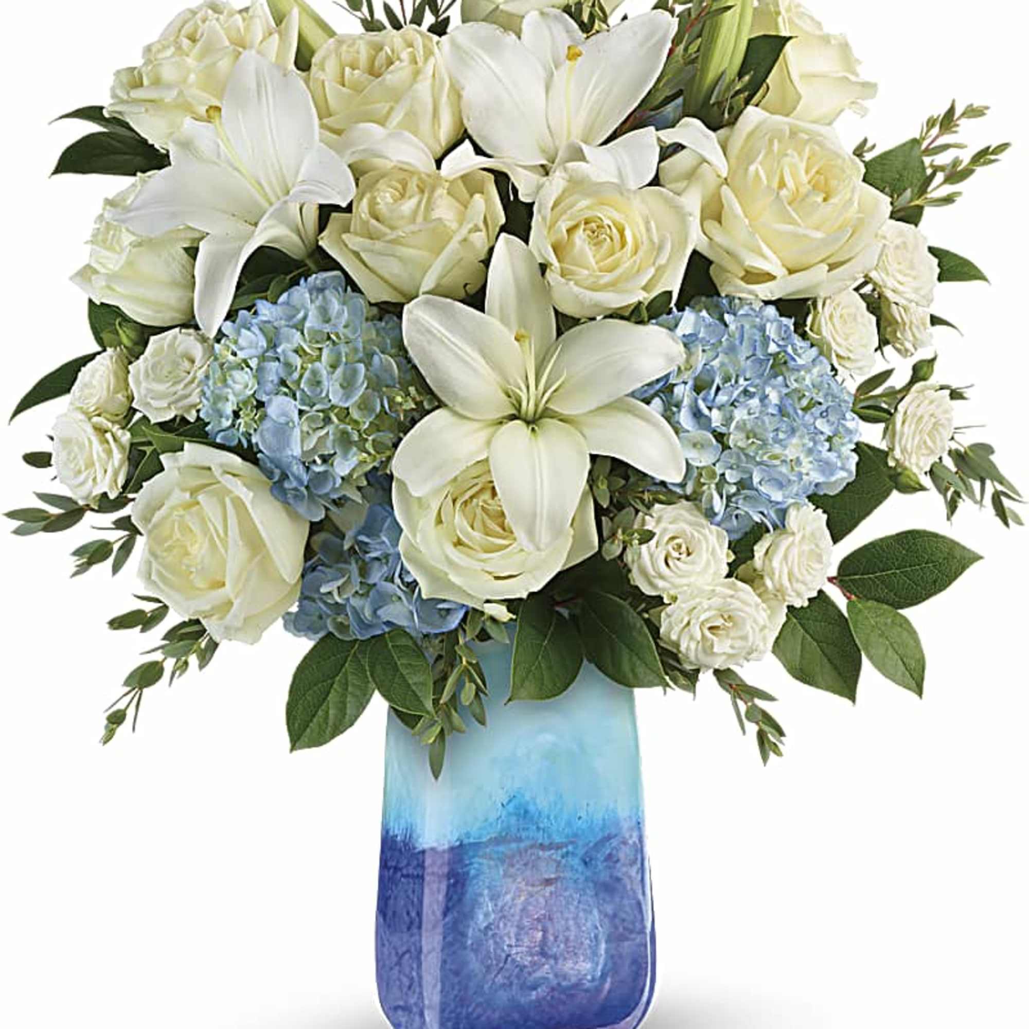 Capture the magic of the sparkling sea with this soothing bouquet of