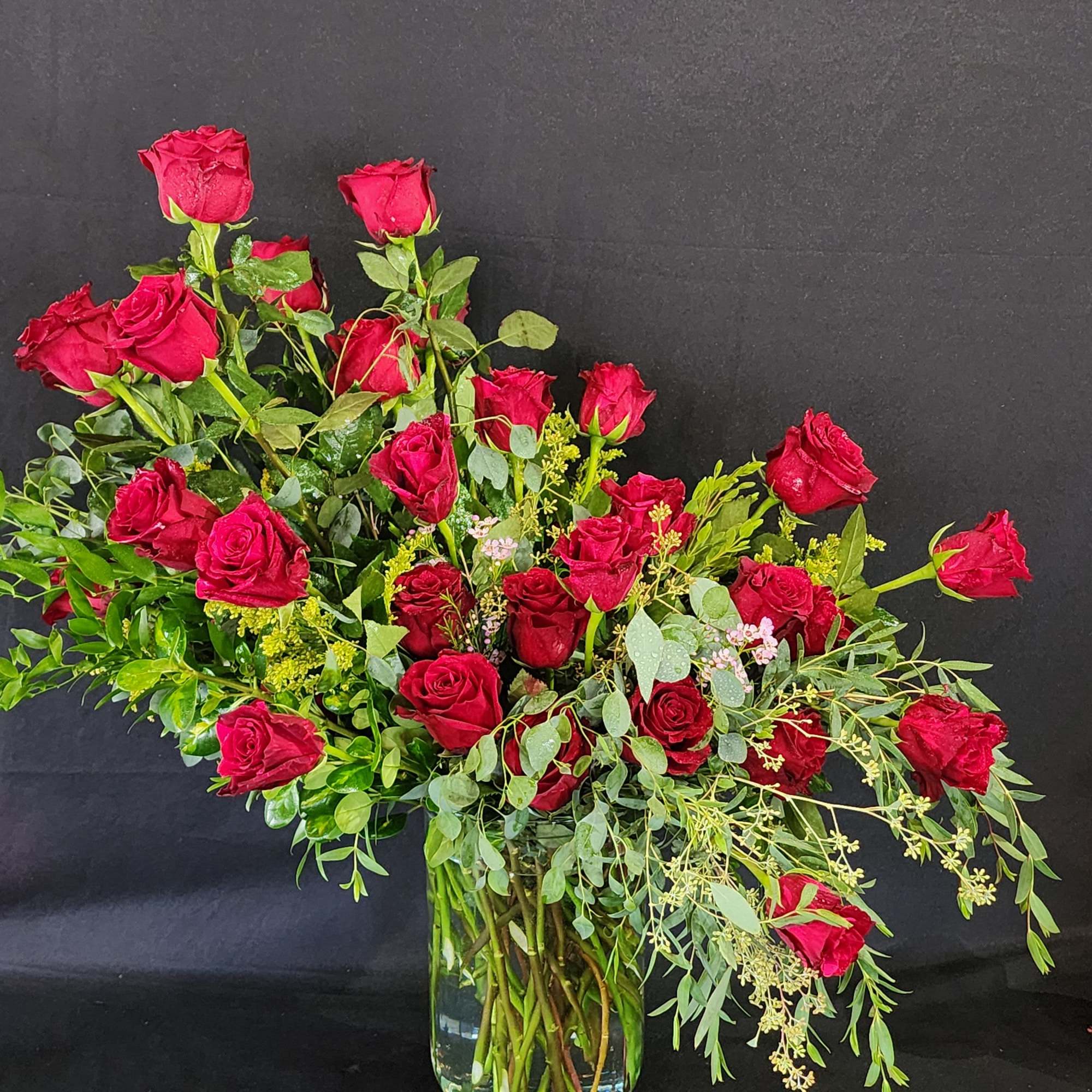 1 dozen in a vase for the classic souls. Eriostemon (when available)