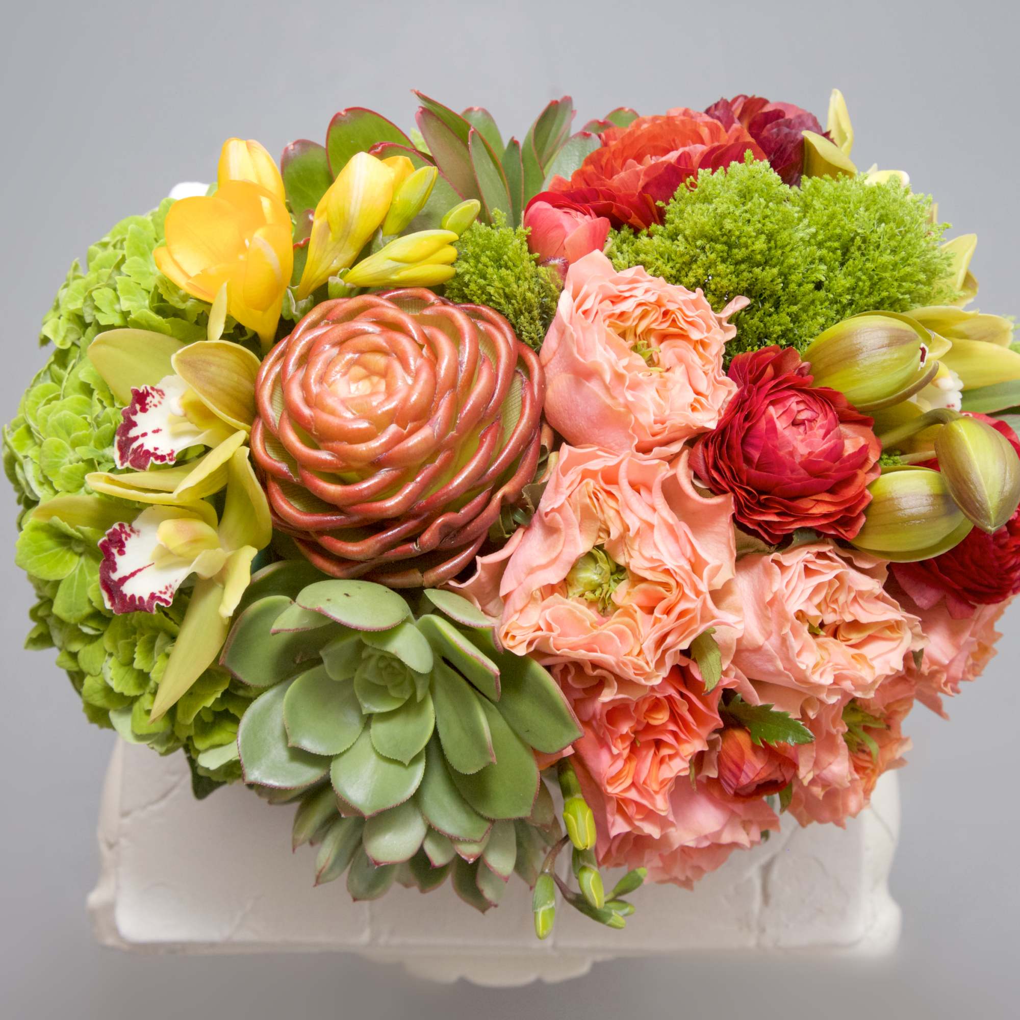 This artful arrangement is perfection for the gifted artist, musician, poet... anyone