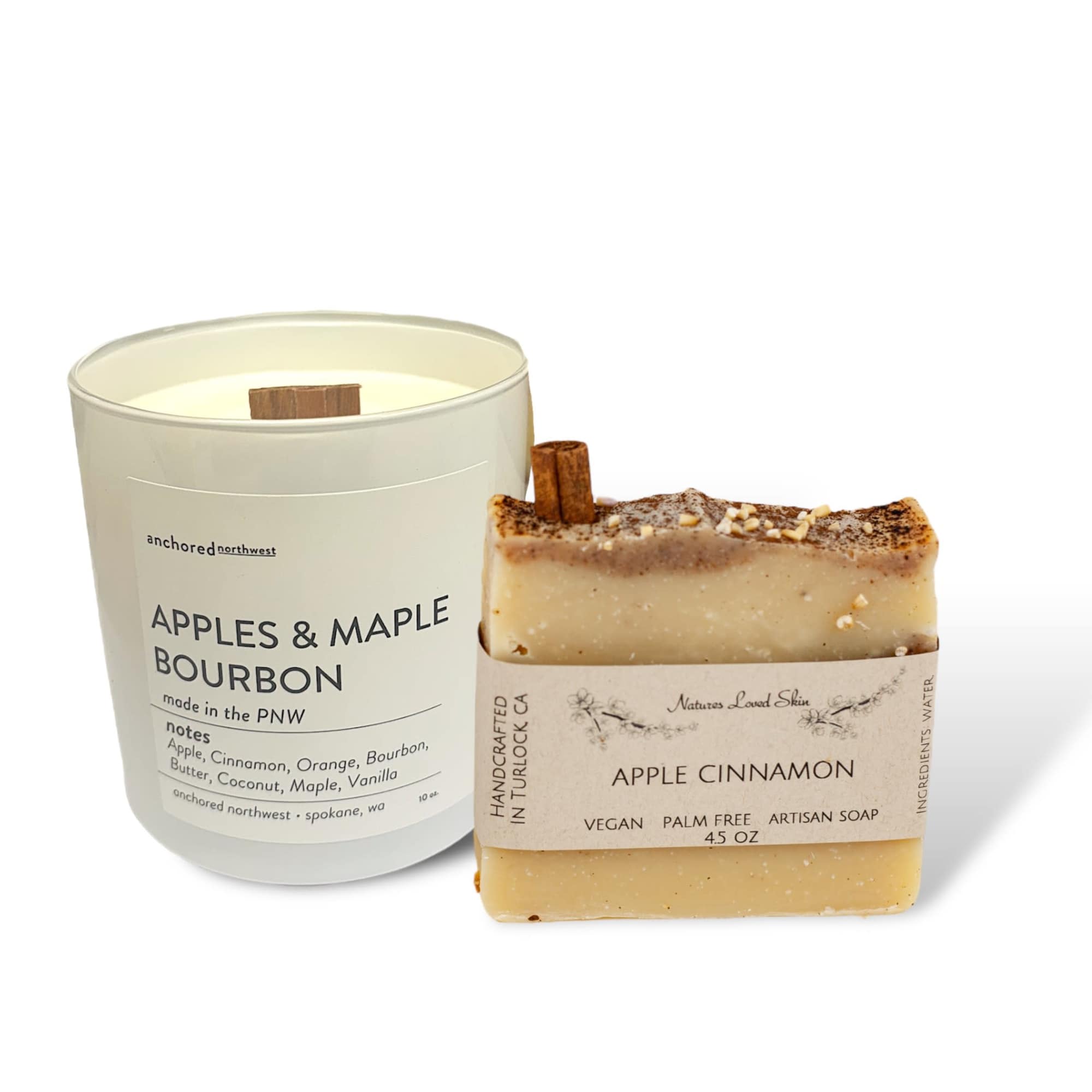 Taste of Fall Gift Set.

Lit Rituals Mini Corn soy wax candle 
Notes: